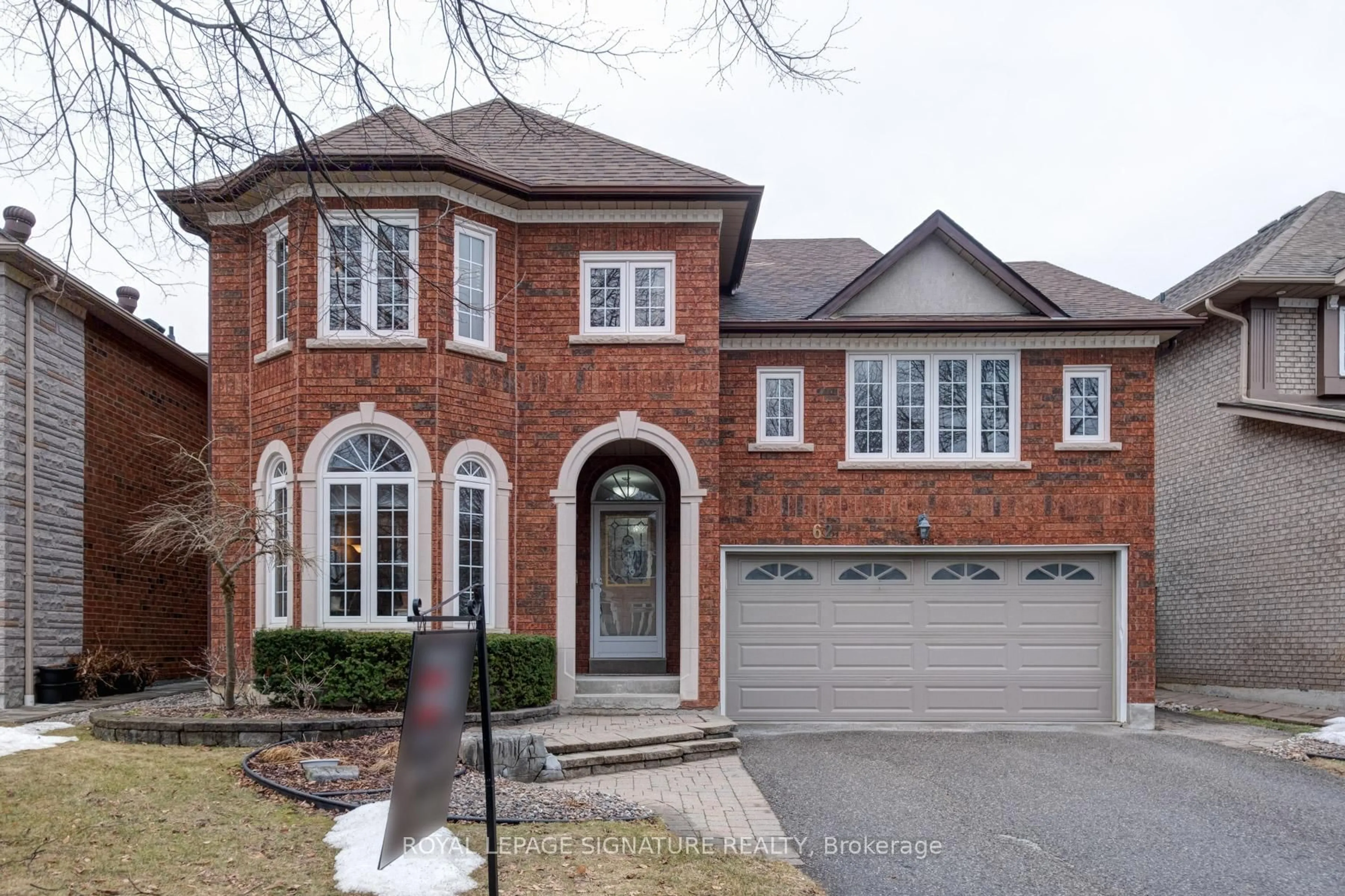 Home with brick exterior material, street for 62 Mortimer Cres, Ajax Ontario L1T 3Y2