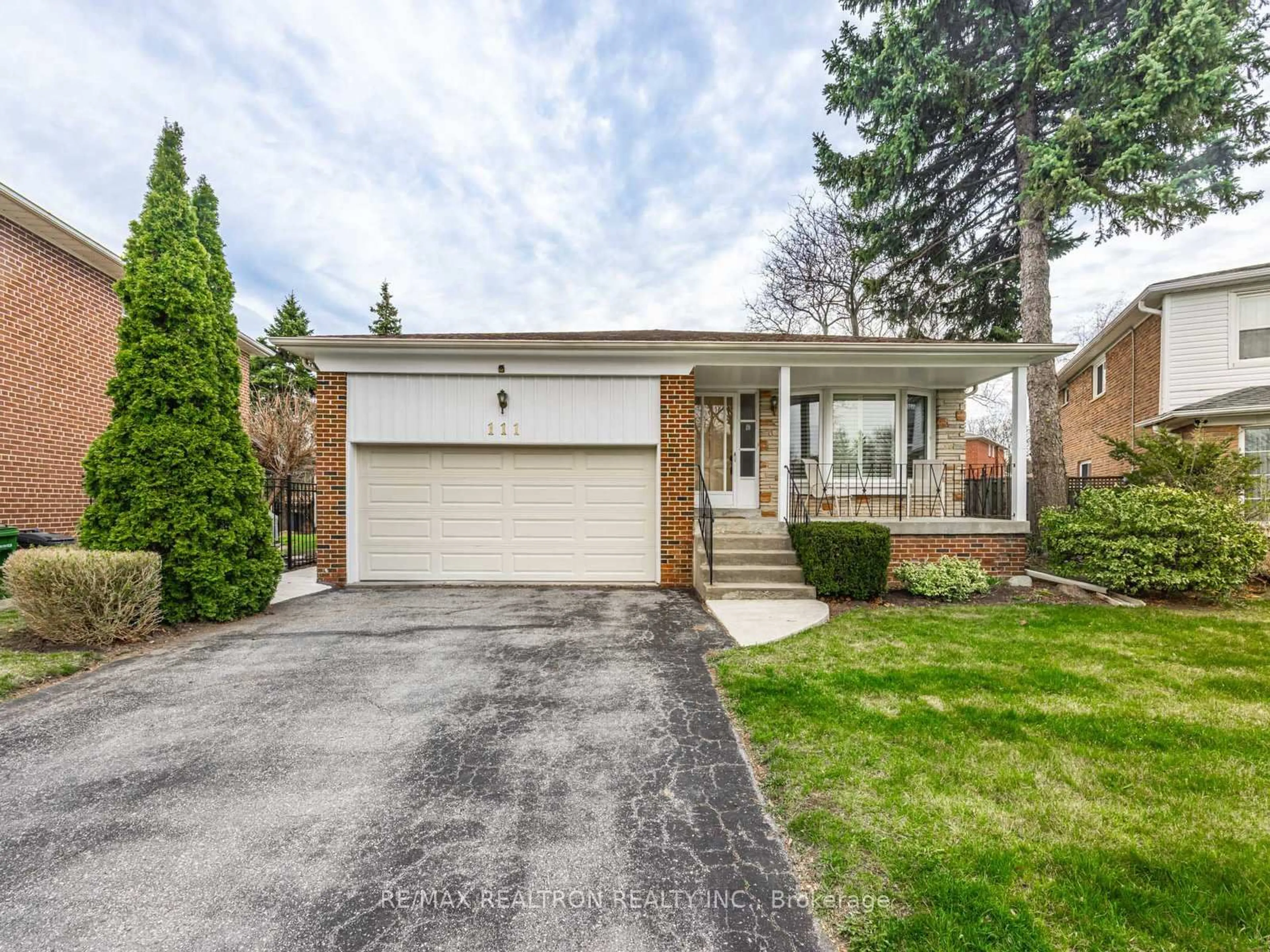 Home with brick exterior material, street for 111 Broomfield Dr, Toronto Ontario M1S 2W3