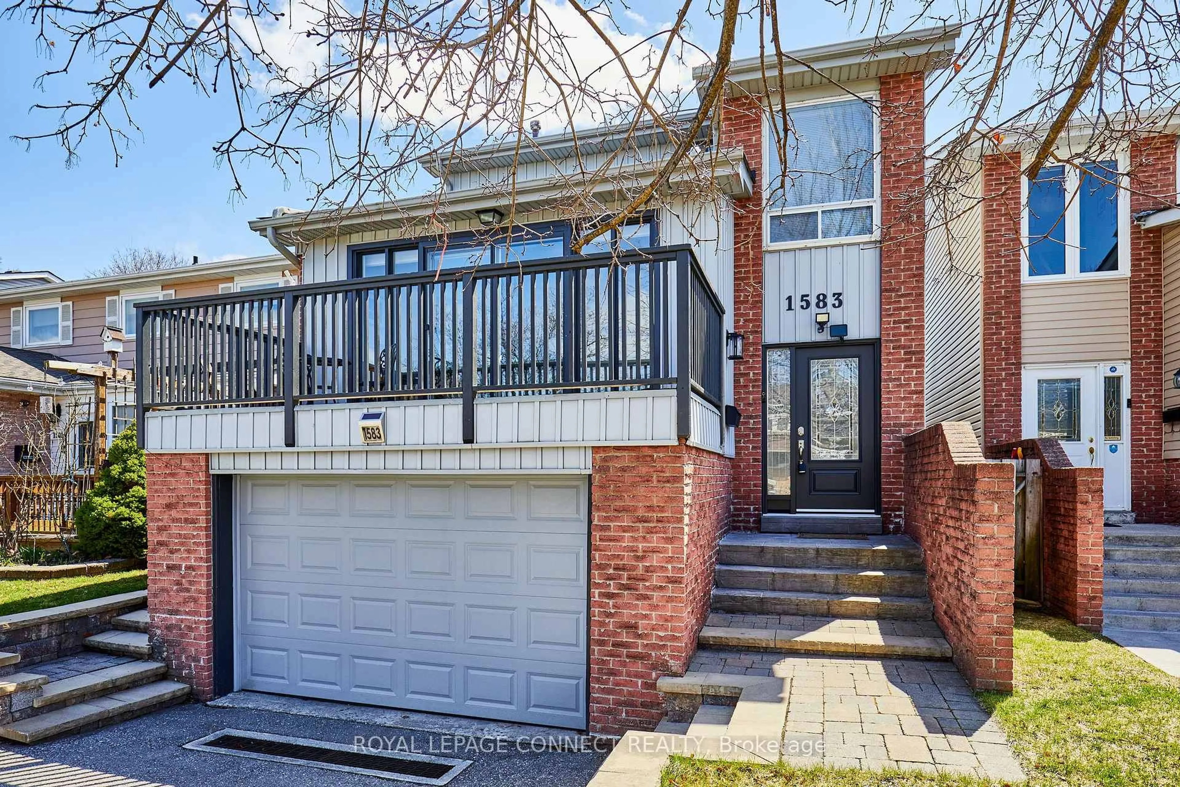 Home with brick exterior material, street for 1583 Alwin Circ, Pickering Ontario L1V 2W1