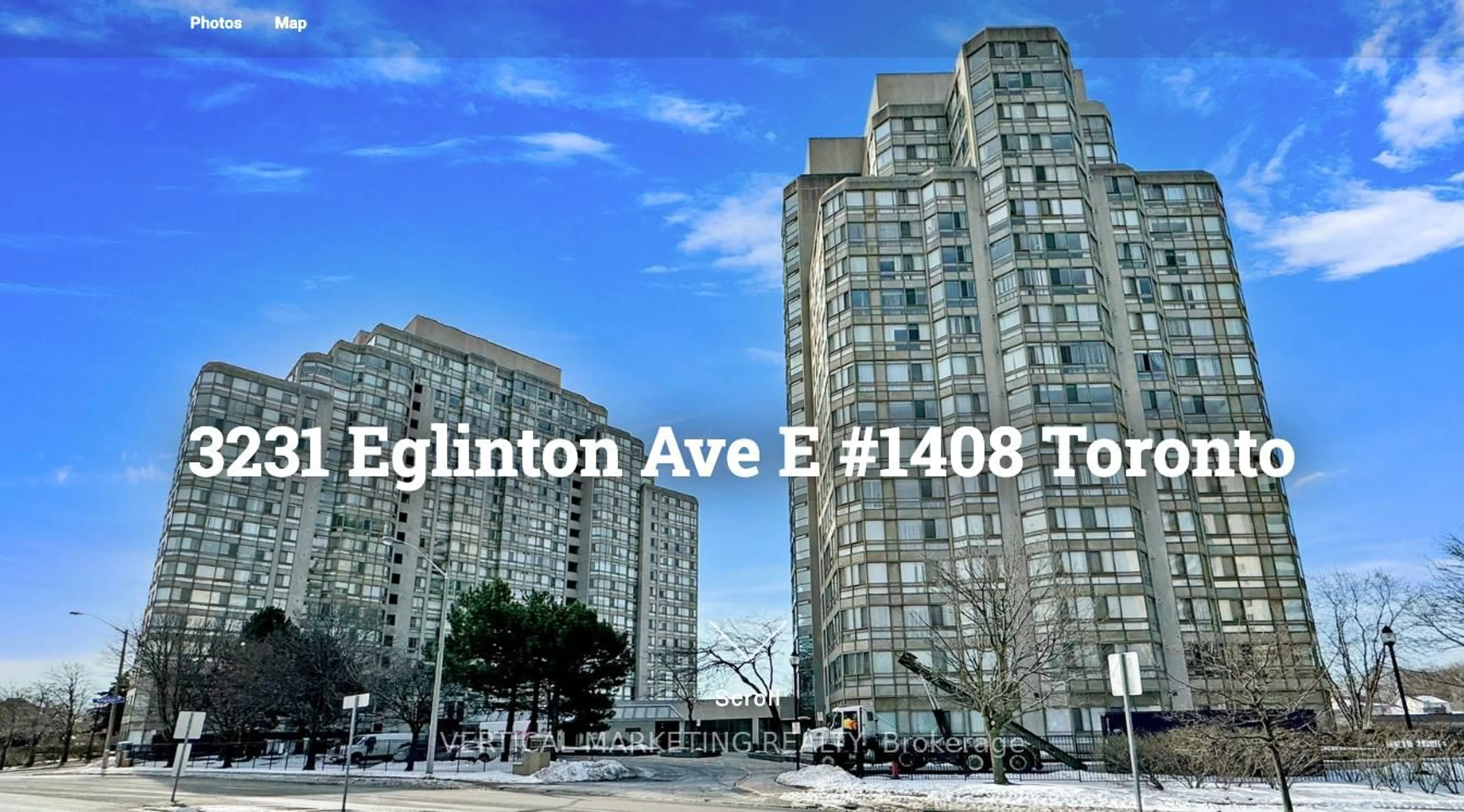 Indoor foyer for 3231 Eglinton Ave #1408B, Toronto Ontario M1J 3N5
