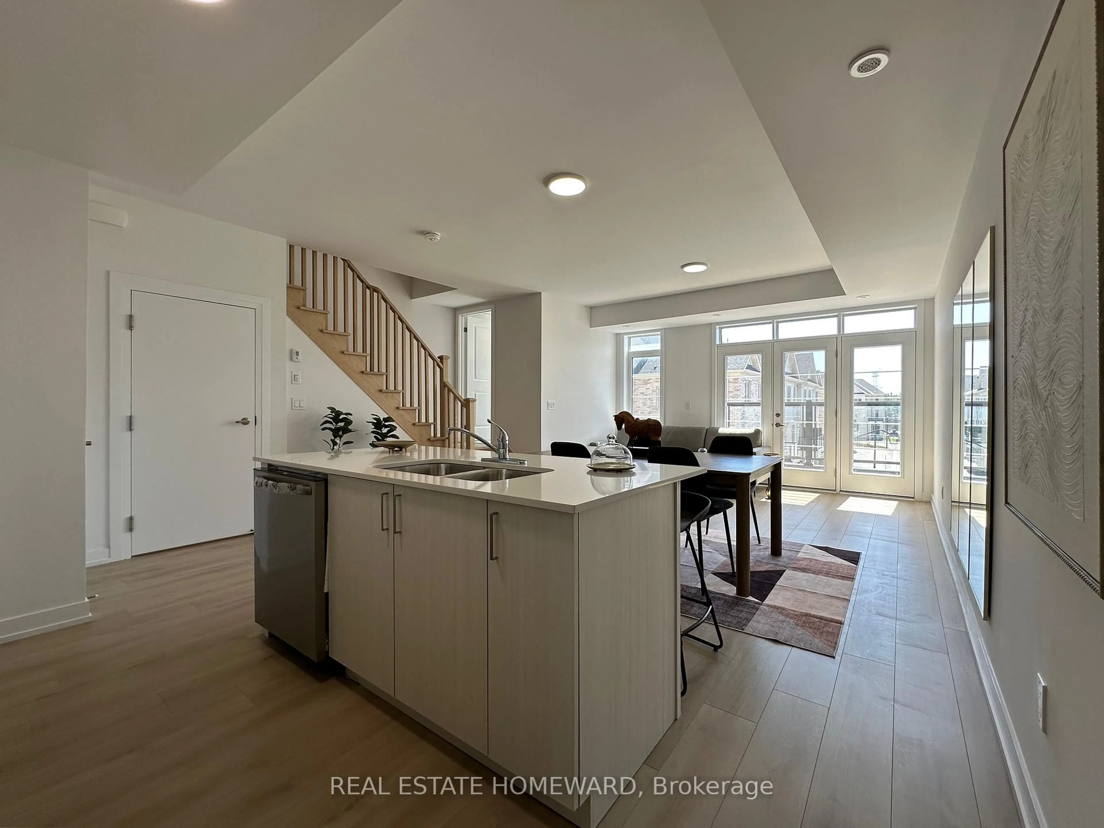 Open concept kitchen, unknown for 1655 Palmers Sawmill Rd #115, Pickering Ontario L1X 0R3