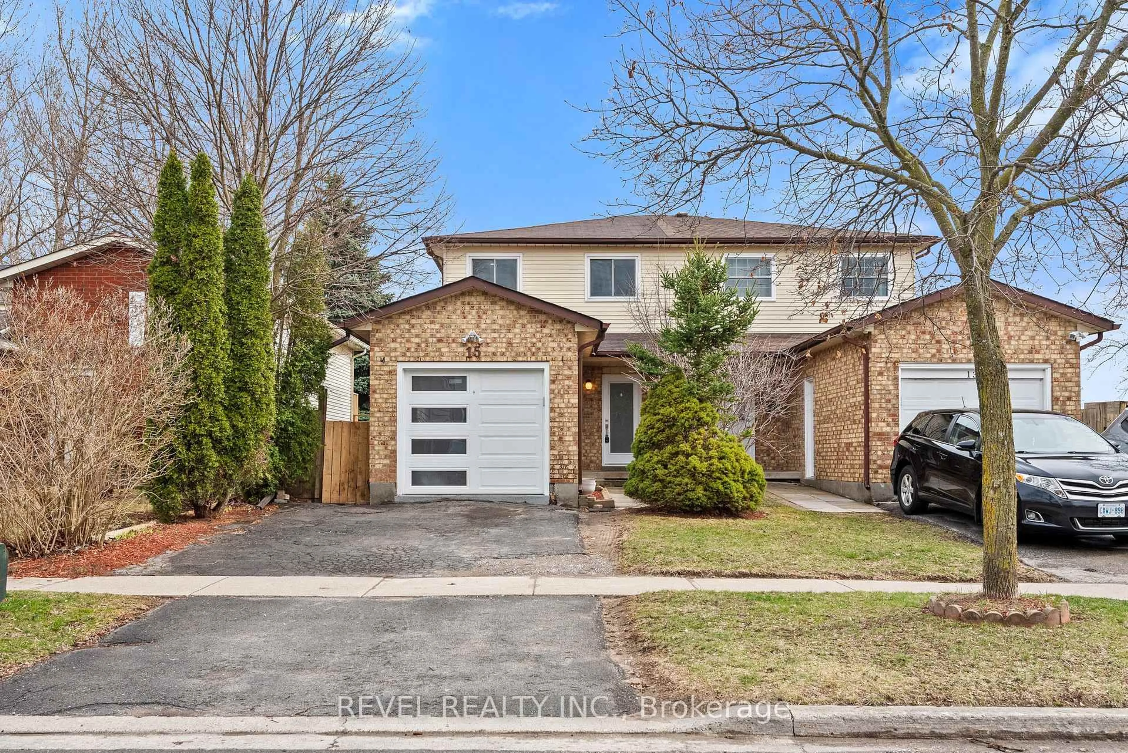 Home with brick exterior material, street for 15 Hartsfield Dr, Clarington Ontario L1E 1M8