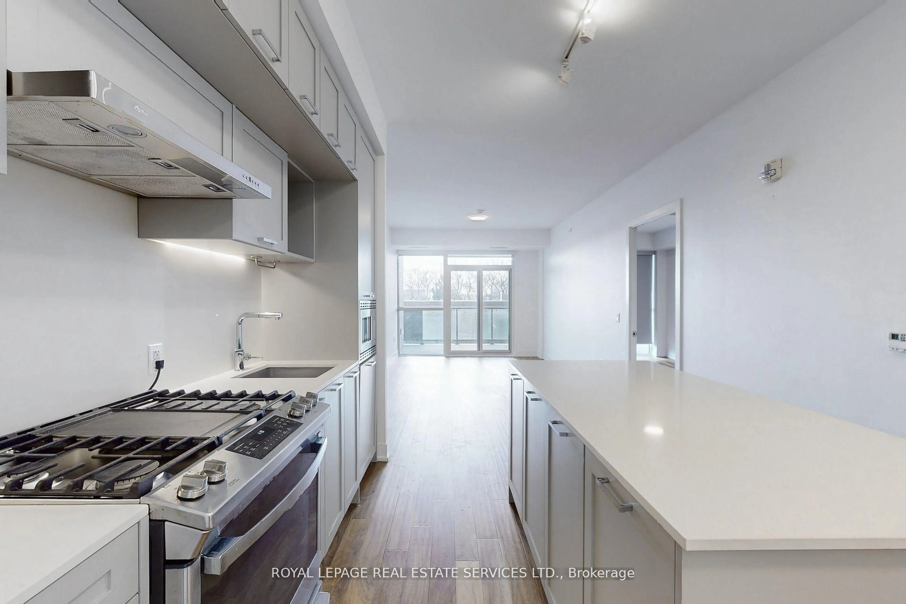 Standard kitchen, unknown for 1331 Queen St #509, Toronto Ontario M4L 0B1