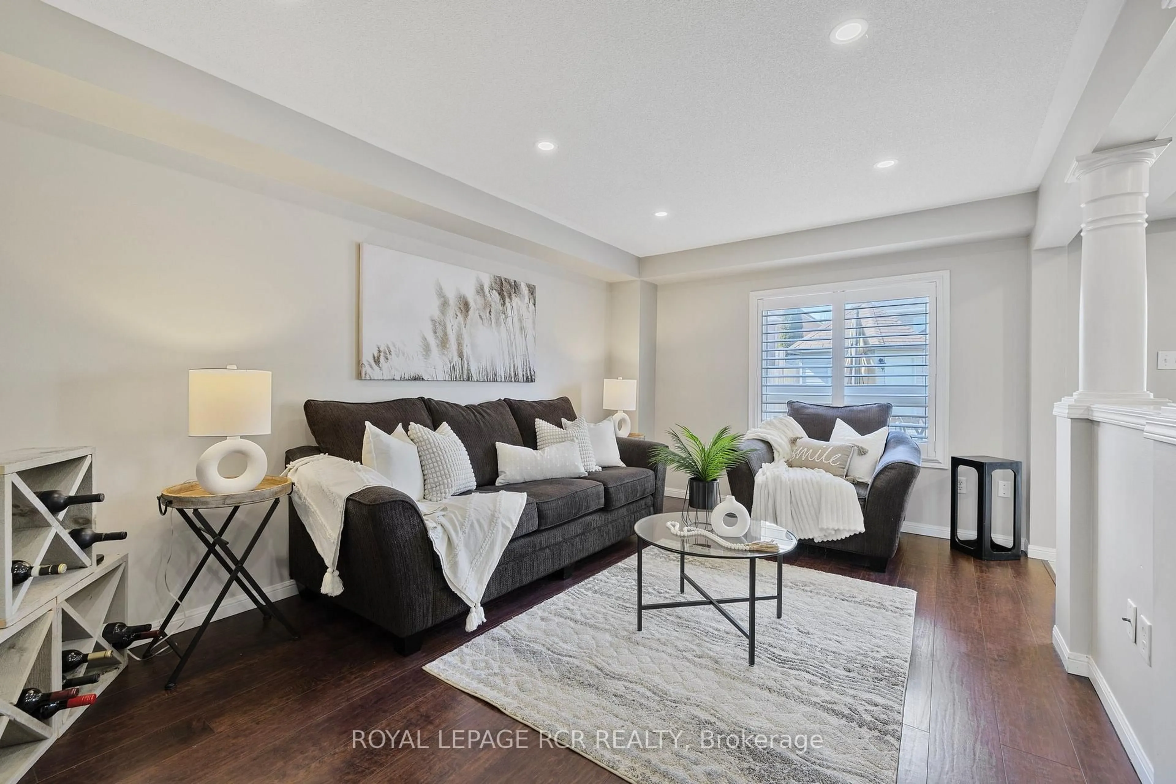 Living room with furniture, unknown for 34 Childs Crt, Clarington Ontario L1C 5P2
