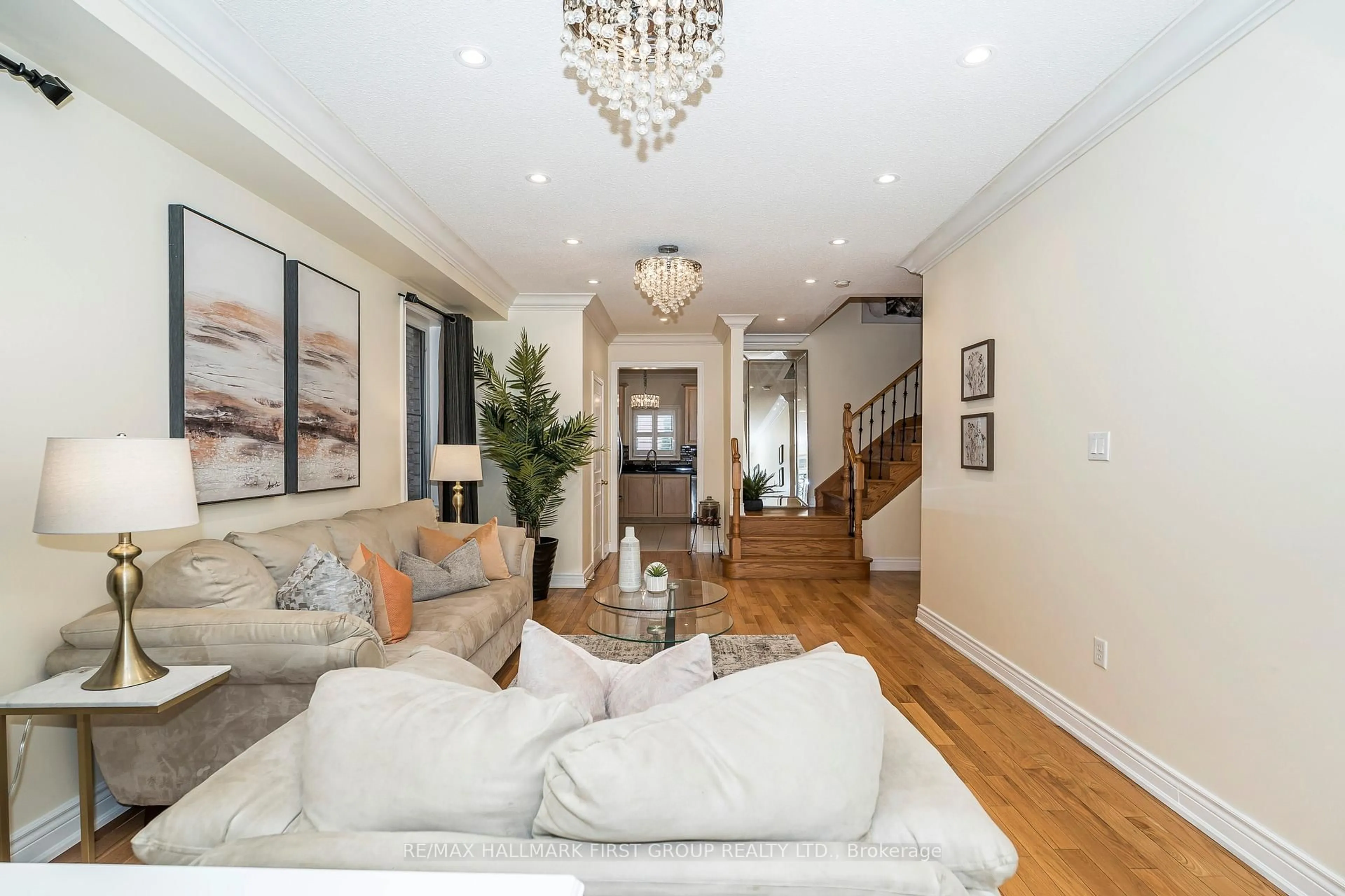 Living room with furniture, unknown for 75 Muscat Cres, Ajax Ontario L1Z 0B8