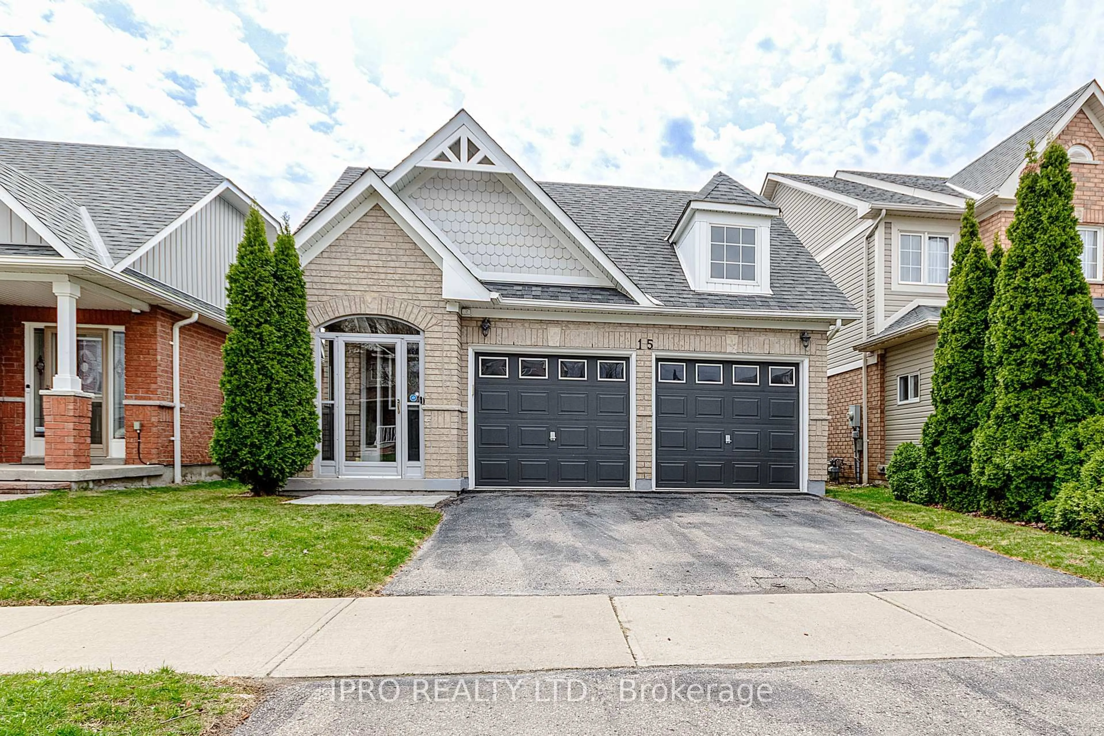 Home with brick exterior material, street for 15 Juneau Cres, Whitby Ontario L1R 3A1
