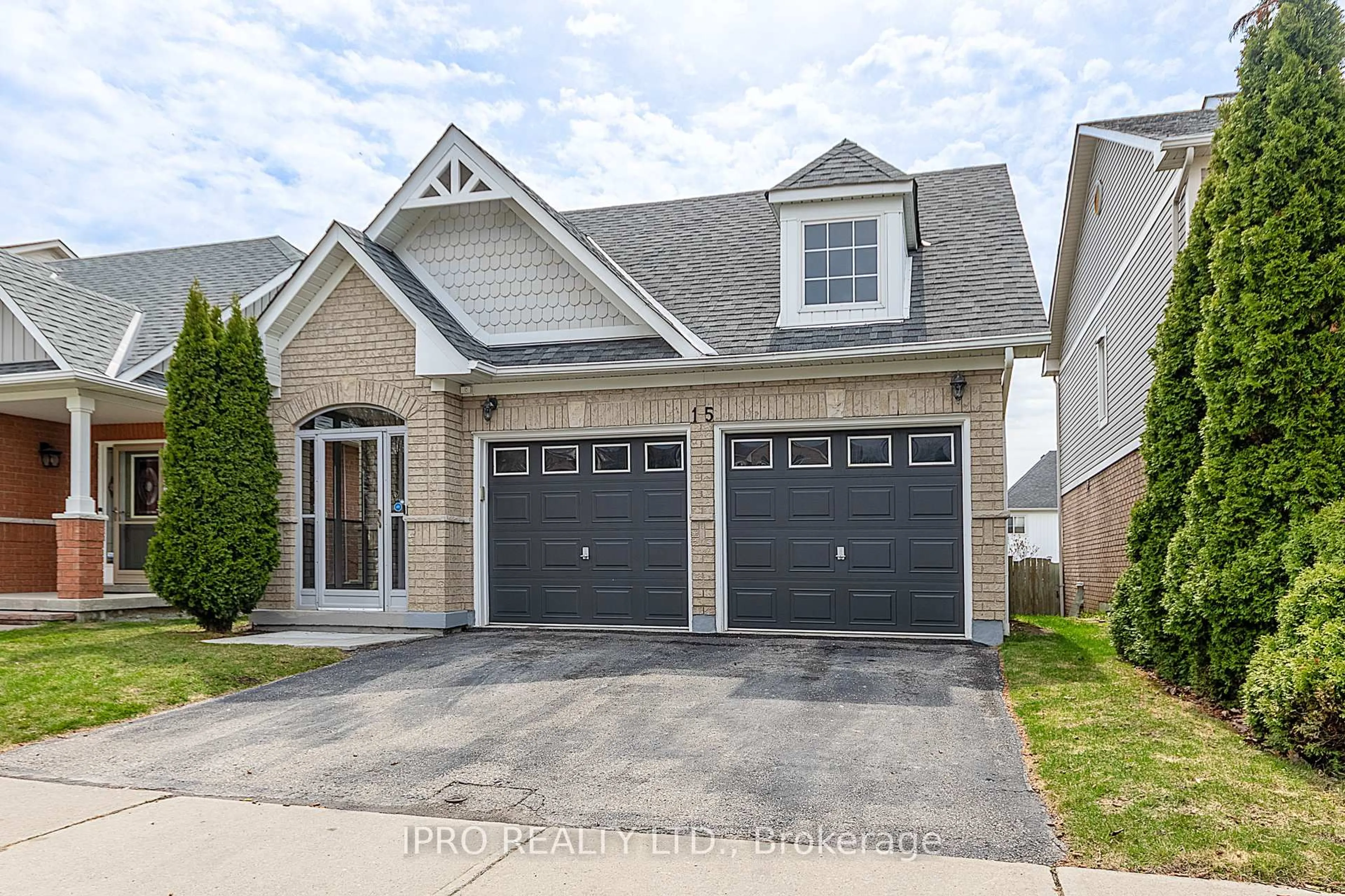 Home with brick exterior material, street for 15 Juneau Cres, Whitby Ontario L1R 3A1