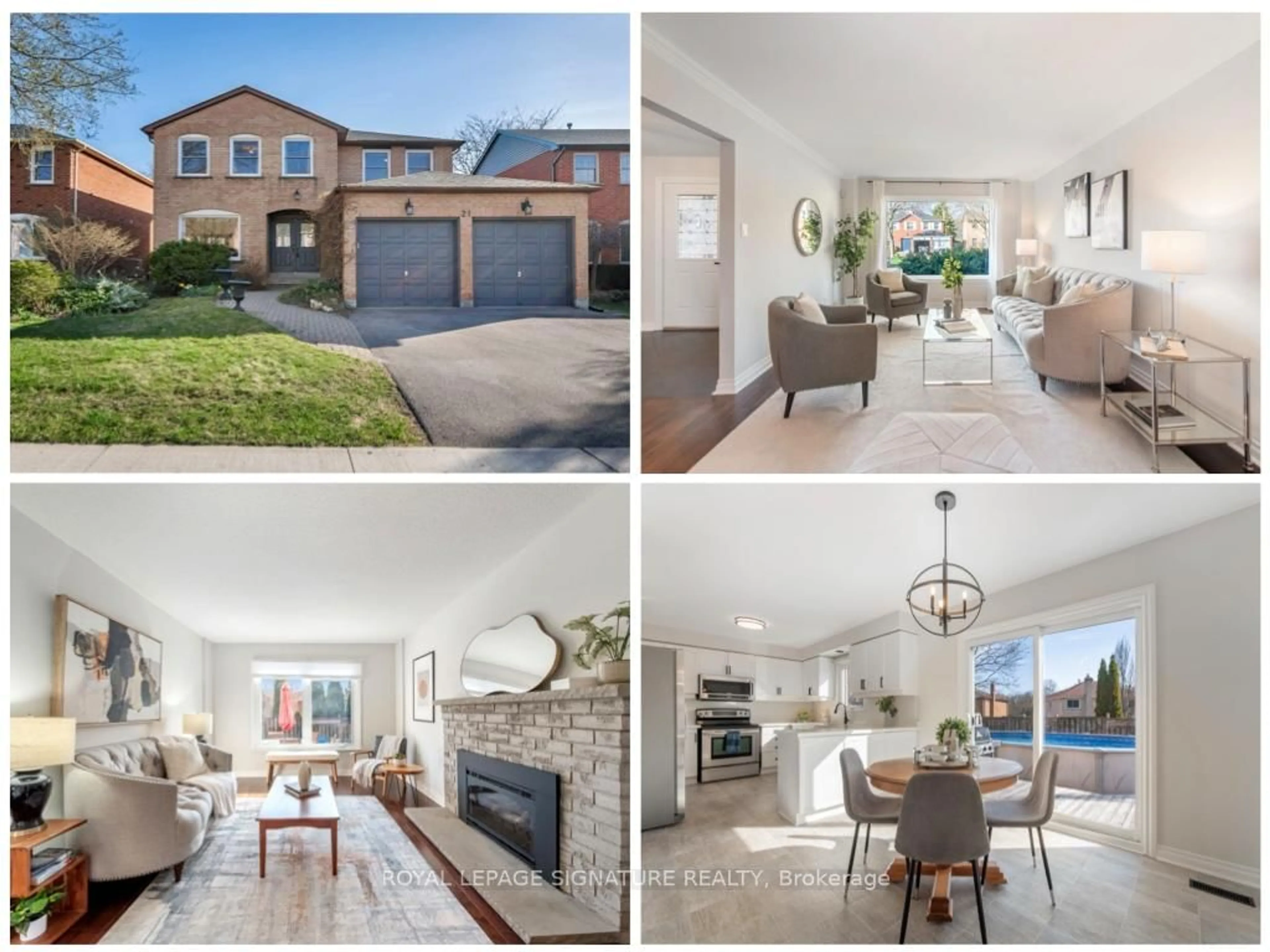 Home with brick exterior material, street for 21 Clearlake Ave, Toronto Ontario M1C 4L7