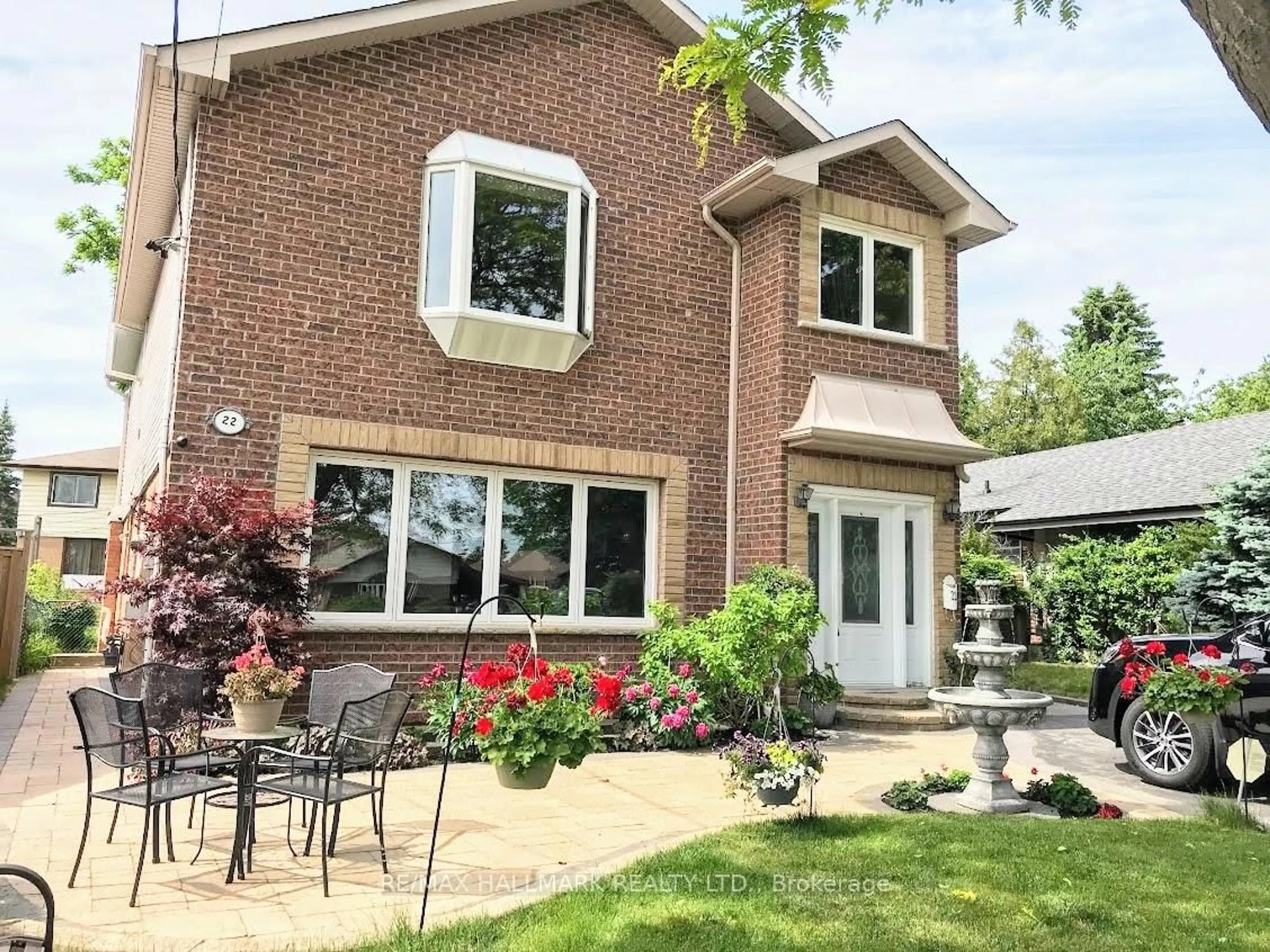Home with brick exterior material, street for 22 Sedgewick Cres, Toronto Ontario M1K 3T6