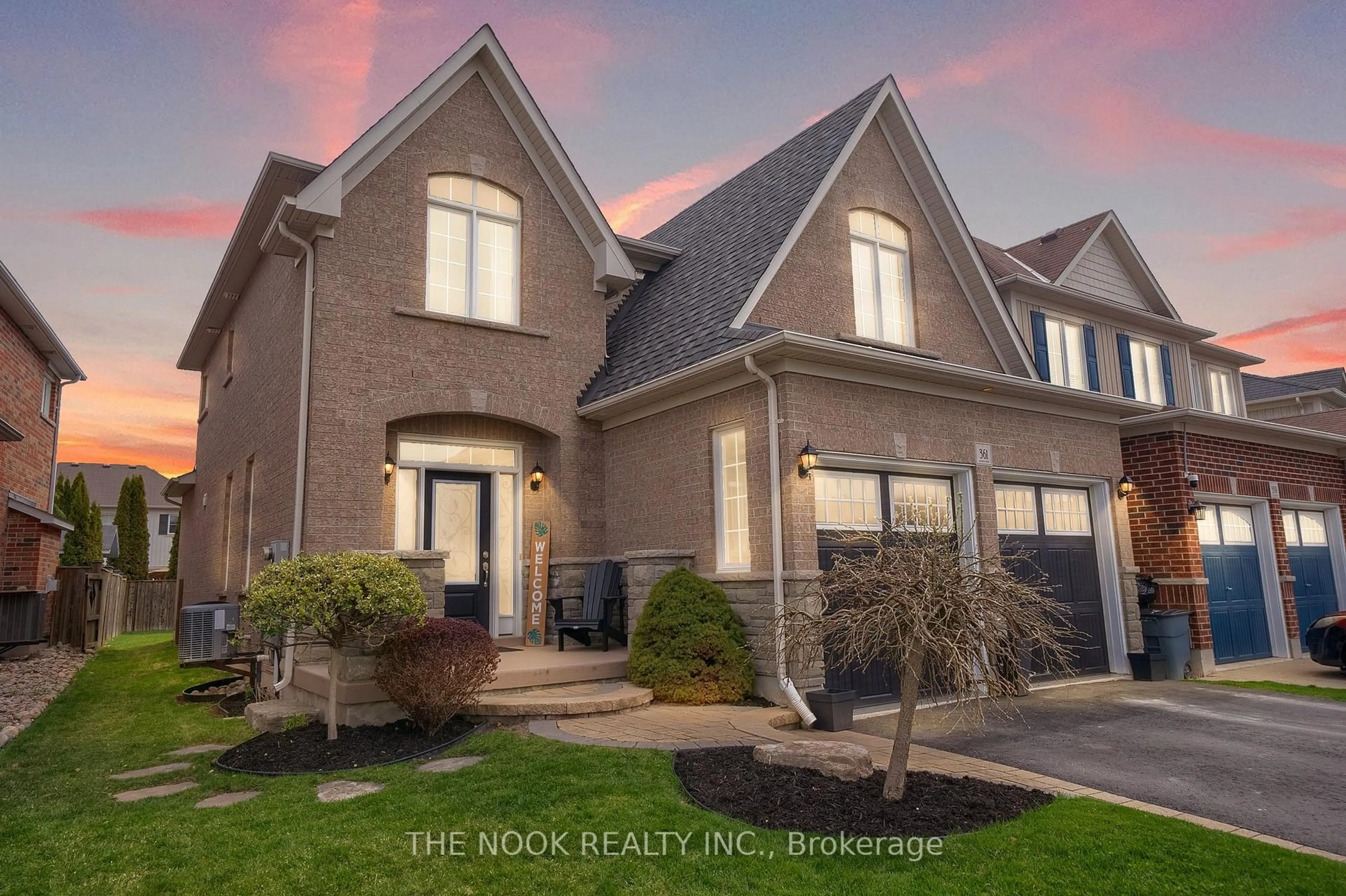 Home with brick exterior material, street for 361 West Scugog Lane, Clarington Ontario L1C 0A3