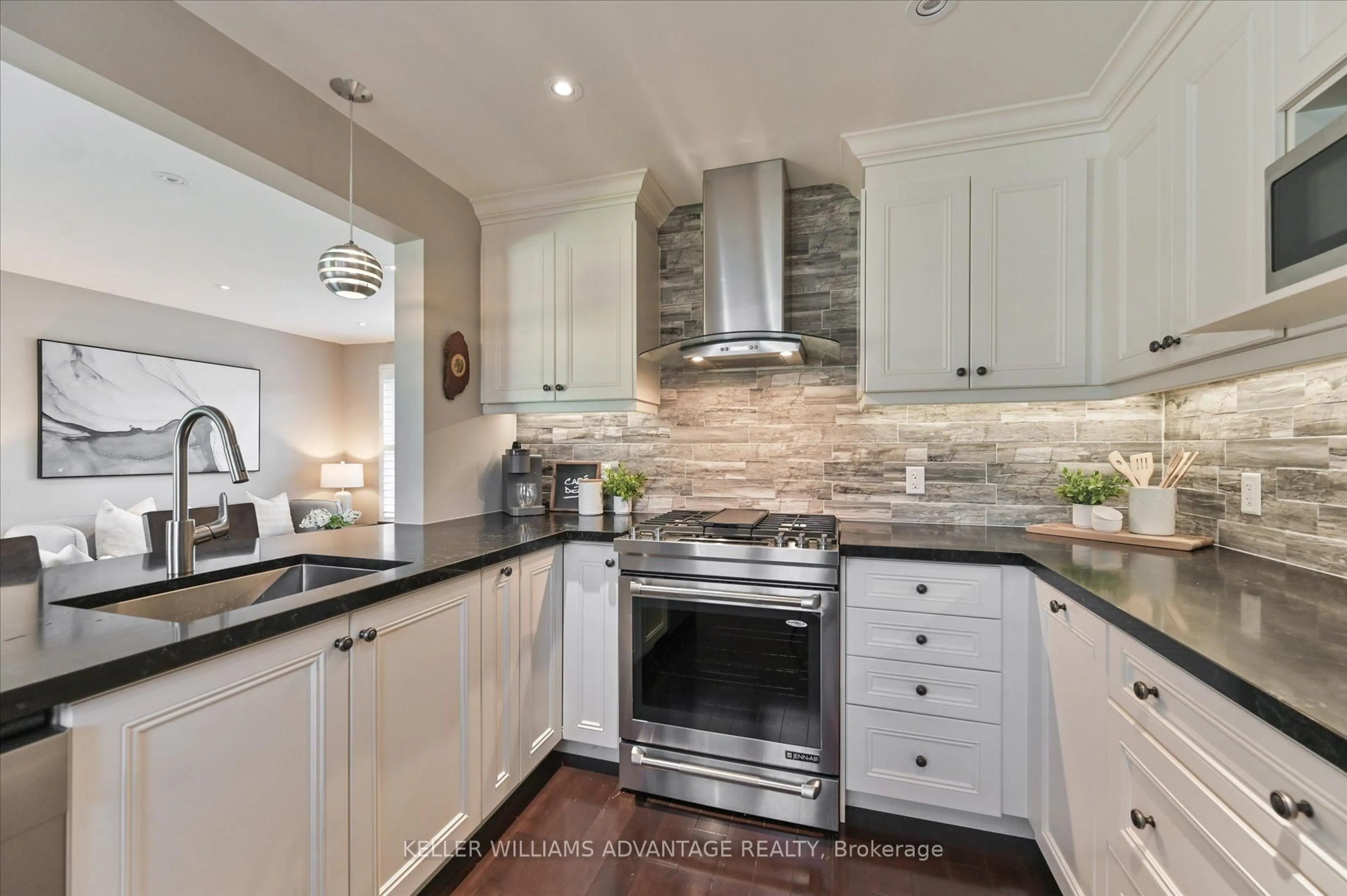 Contemporary kitchen, ceramic/tile floor for 228 Island Rd, Toronto Ontario M1C 2P8