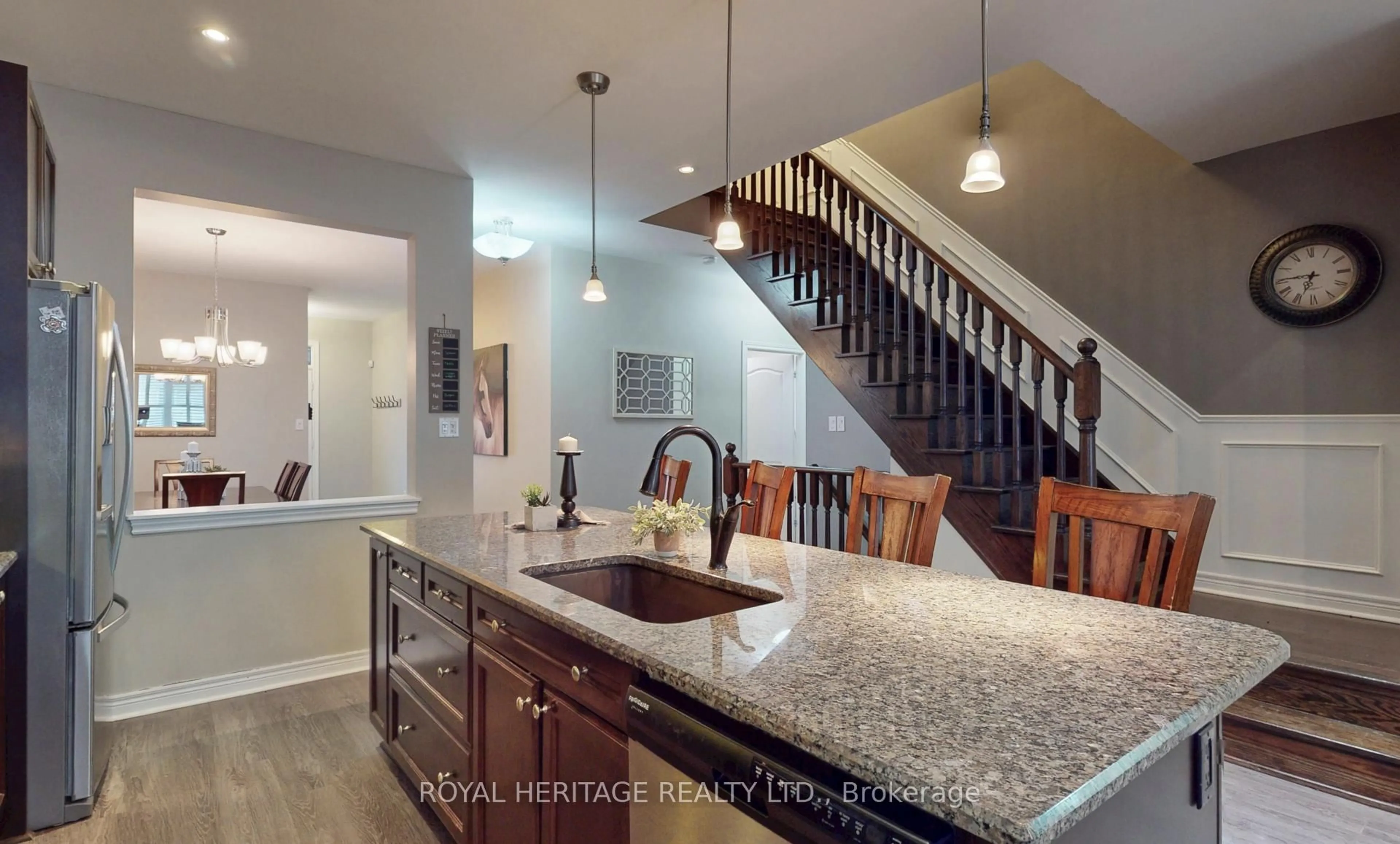 Open concept kitchen, unknown for 1819 Grandview St, Oshawa Ontario L1K 0J3