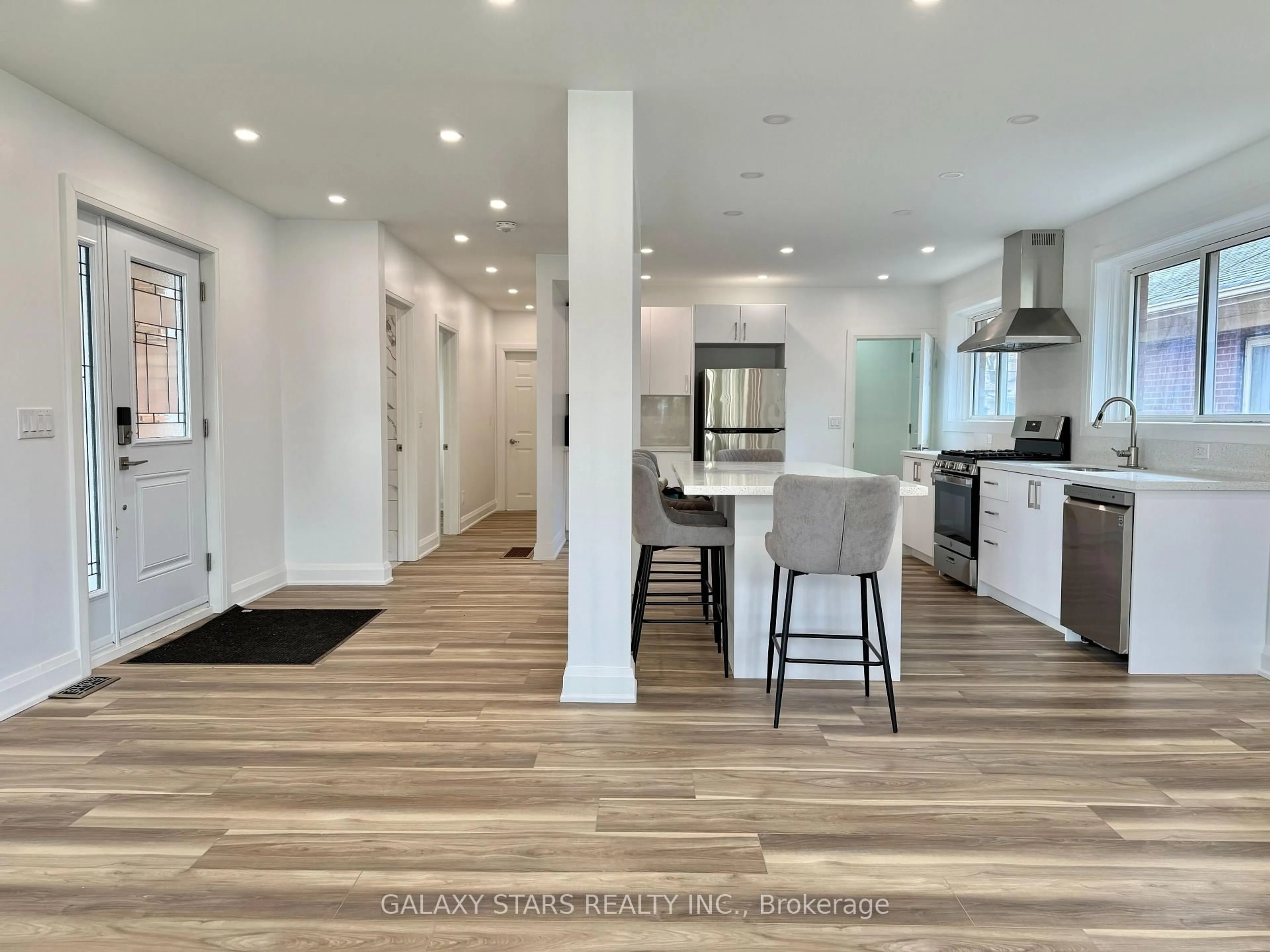 Open concept kitchen, unknown for 57 Moorecroft Cres, Toronto Ontario M1K 3T9