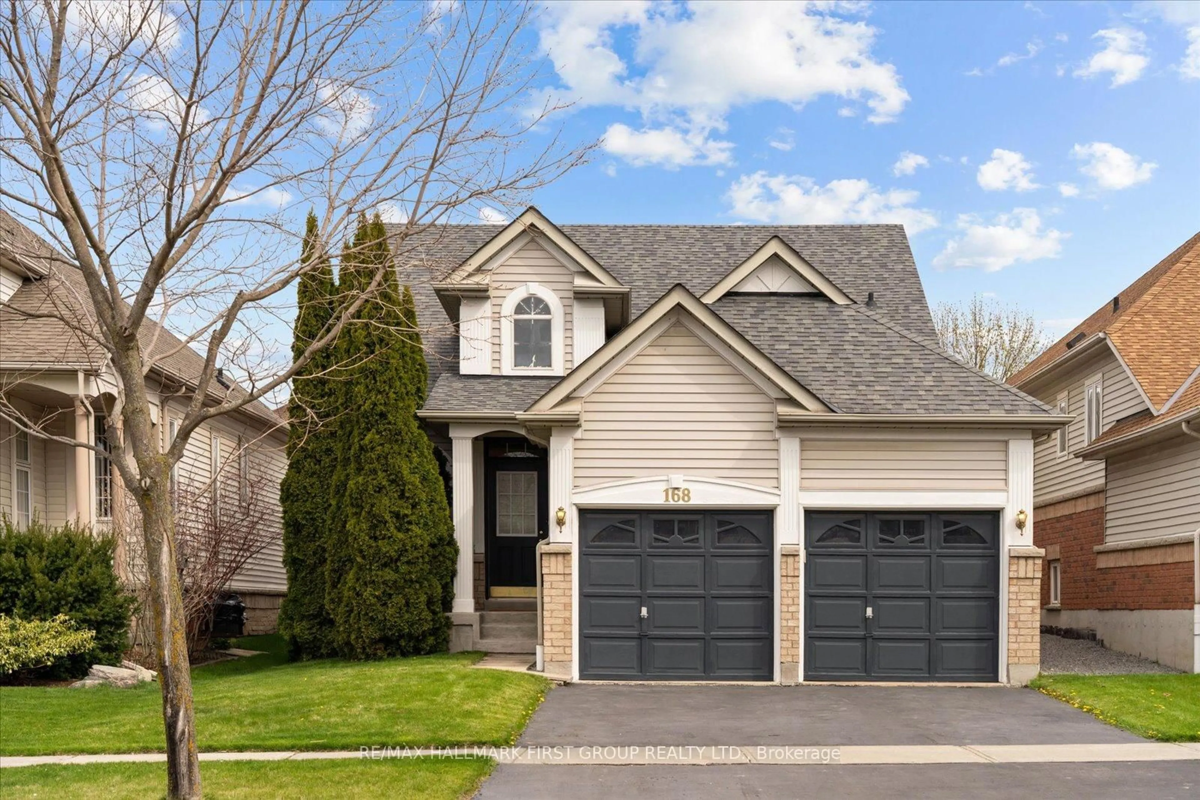 Home with brick exterior material, street for 168 Whitby Shores Green Way, Whitby Ontario L1N 9P6