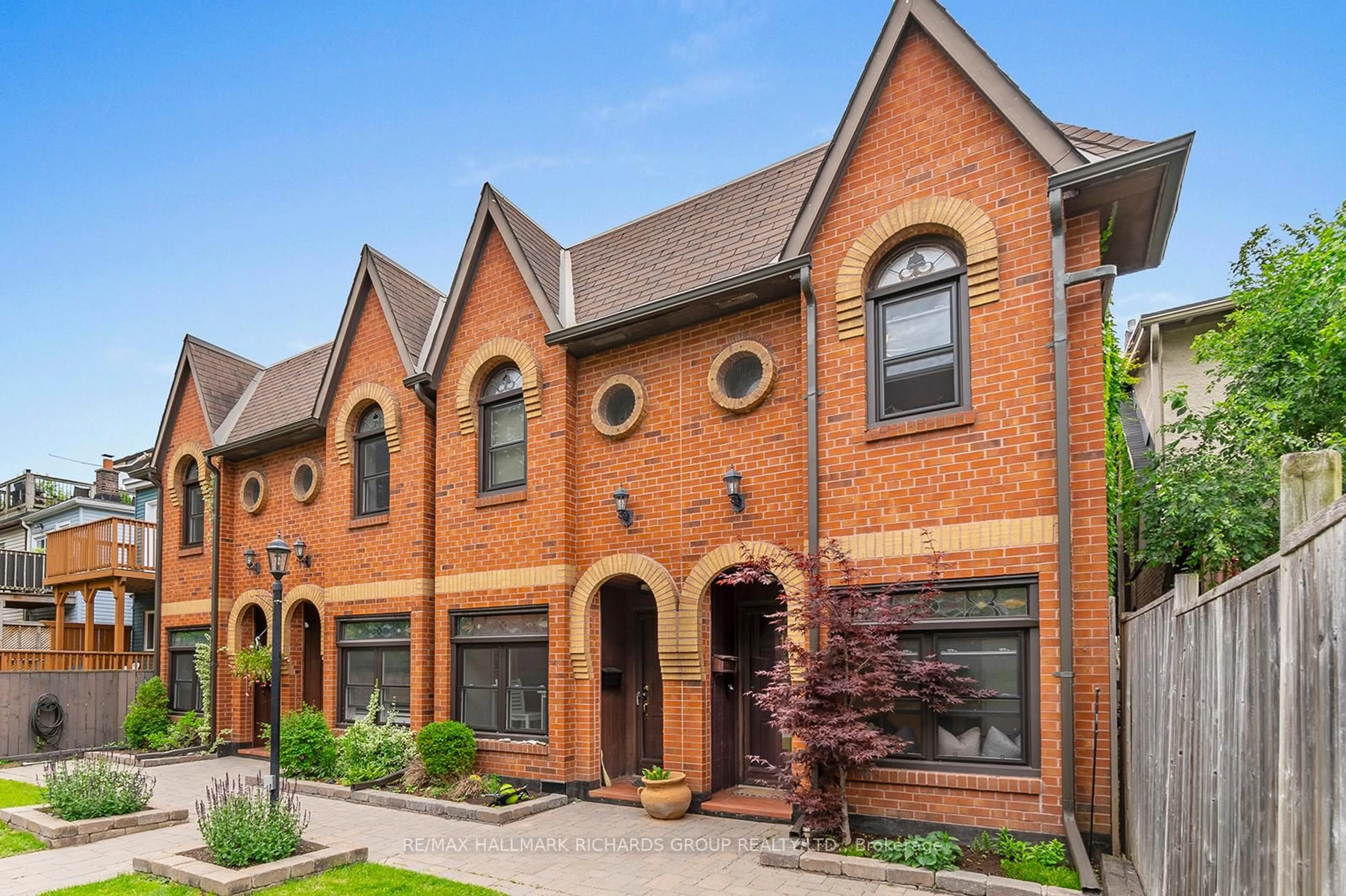 Home with brick exterior material, street for 10 Buller Ave #TH11, Toronto Ontario M4L 1C1