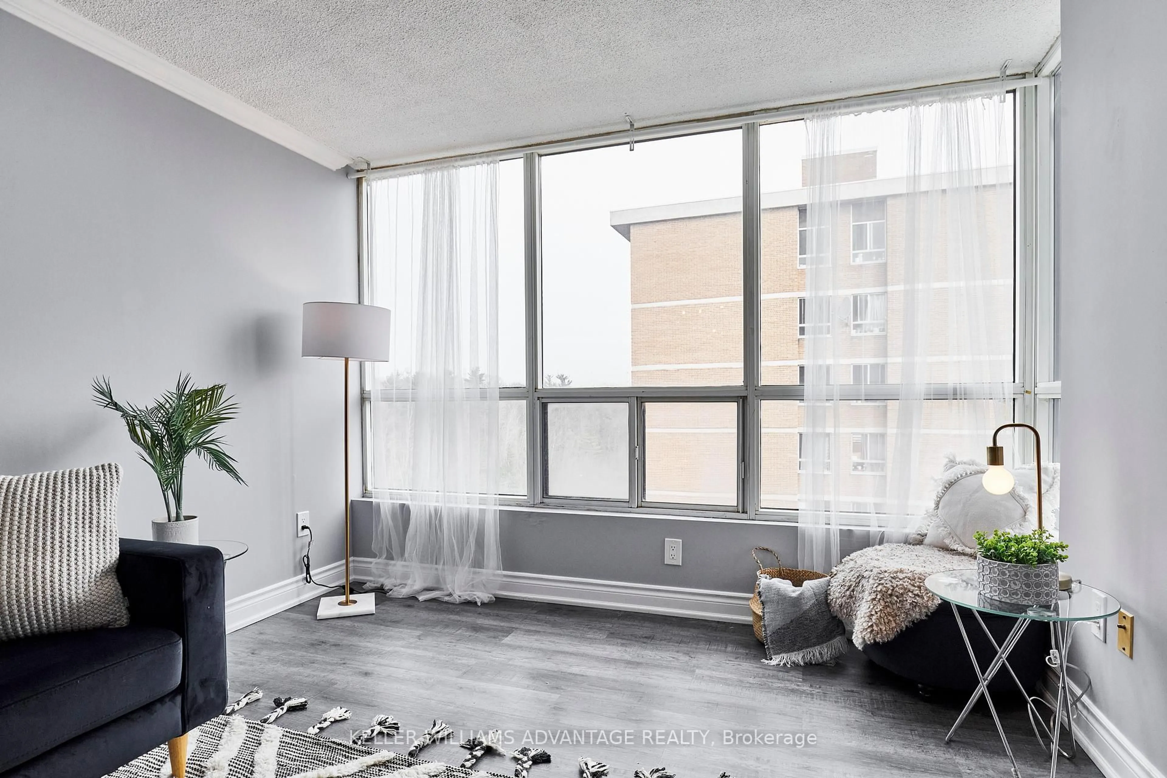 Living room with furniture, unknown for 3050 Ellesmere Rd #1617, Toronto Ontario M1E 5E6