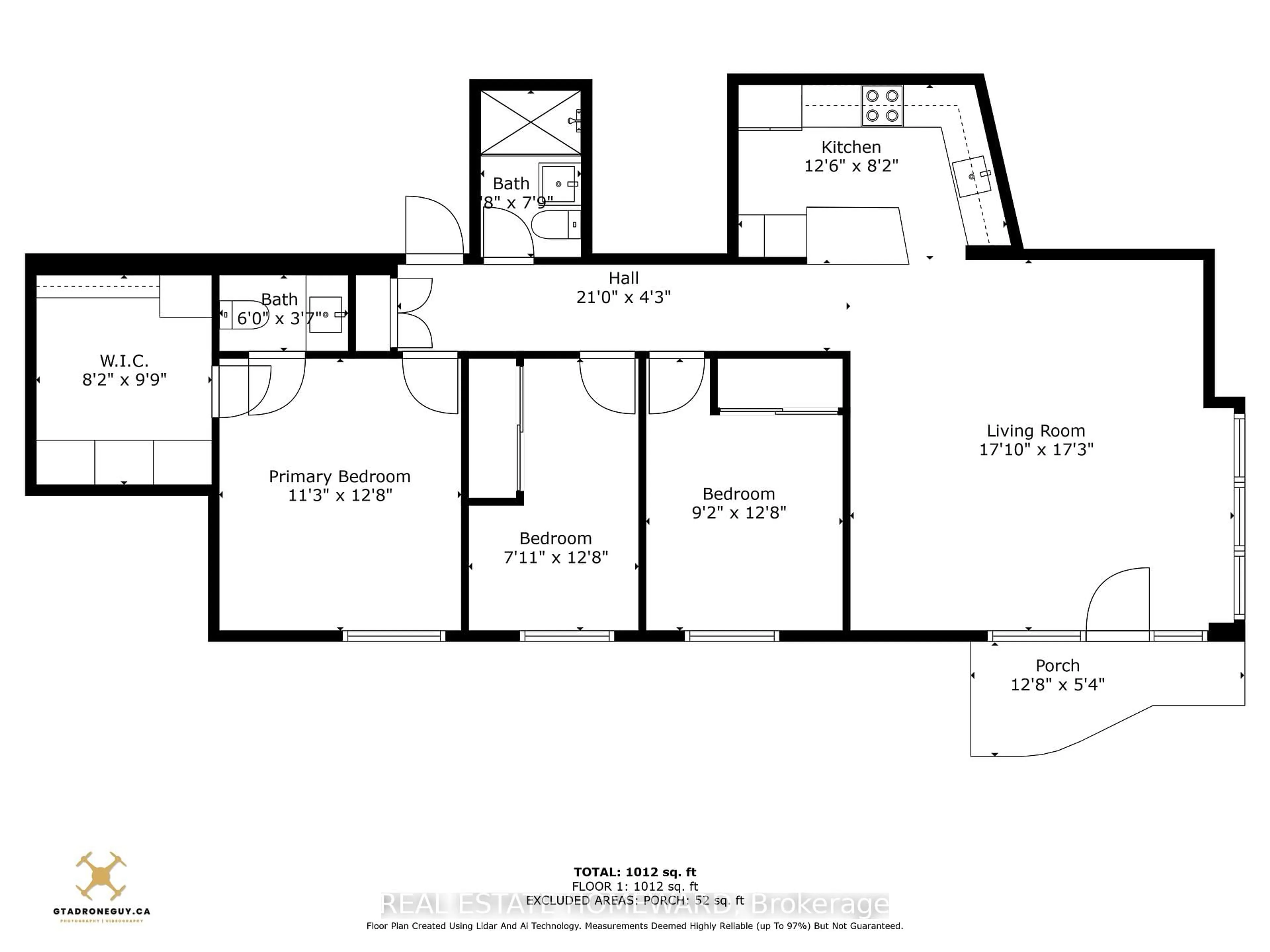 Floor plan for 2 Nursewood Rd #2, Toronto Ontario M4E 3R8