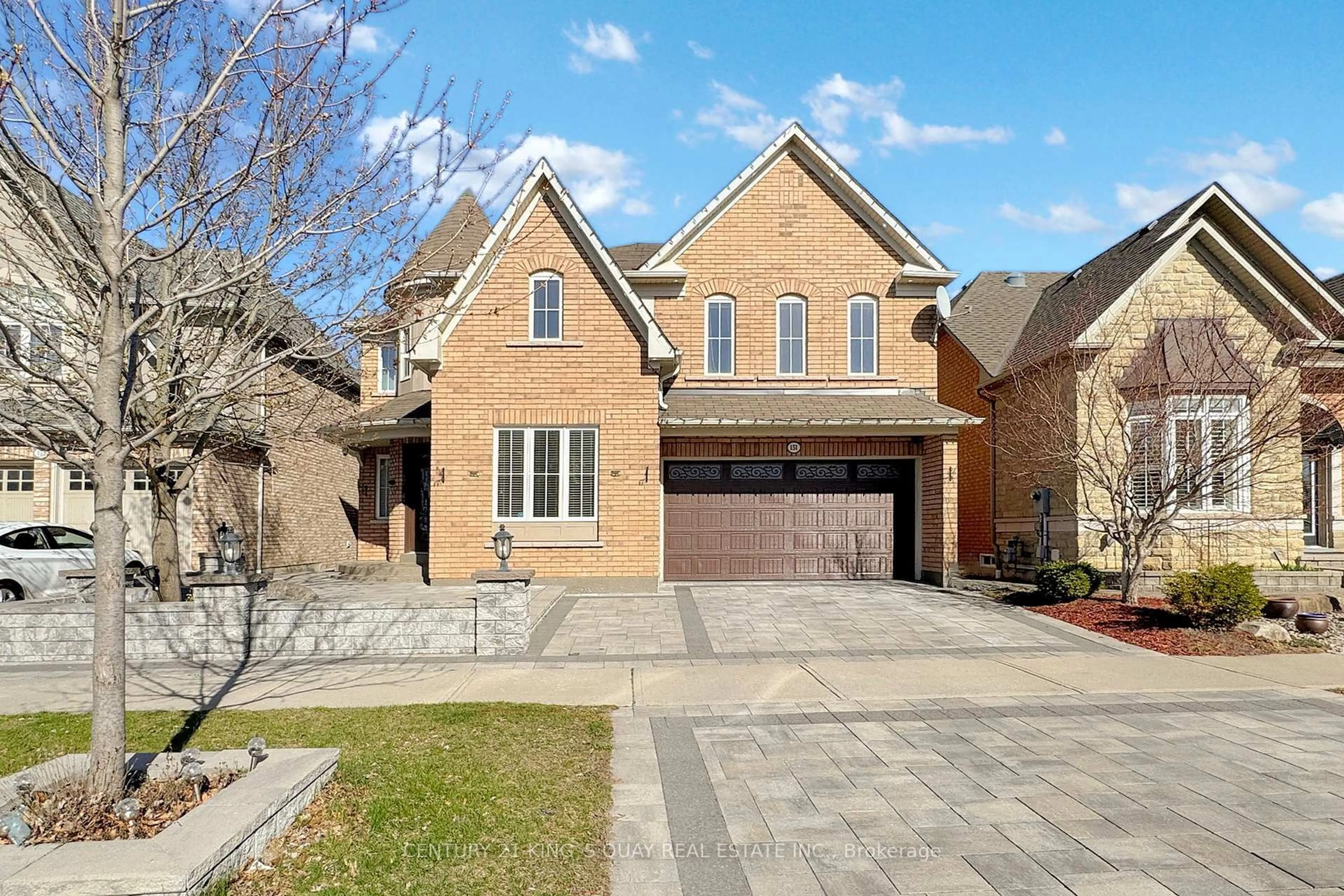 Home with brick exterior material, street for 151 Gillett Dr, Ajax Ontario L1Z 0C1