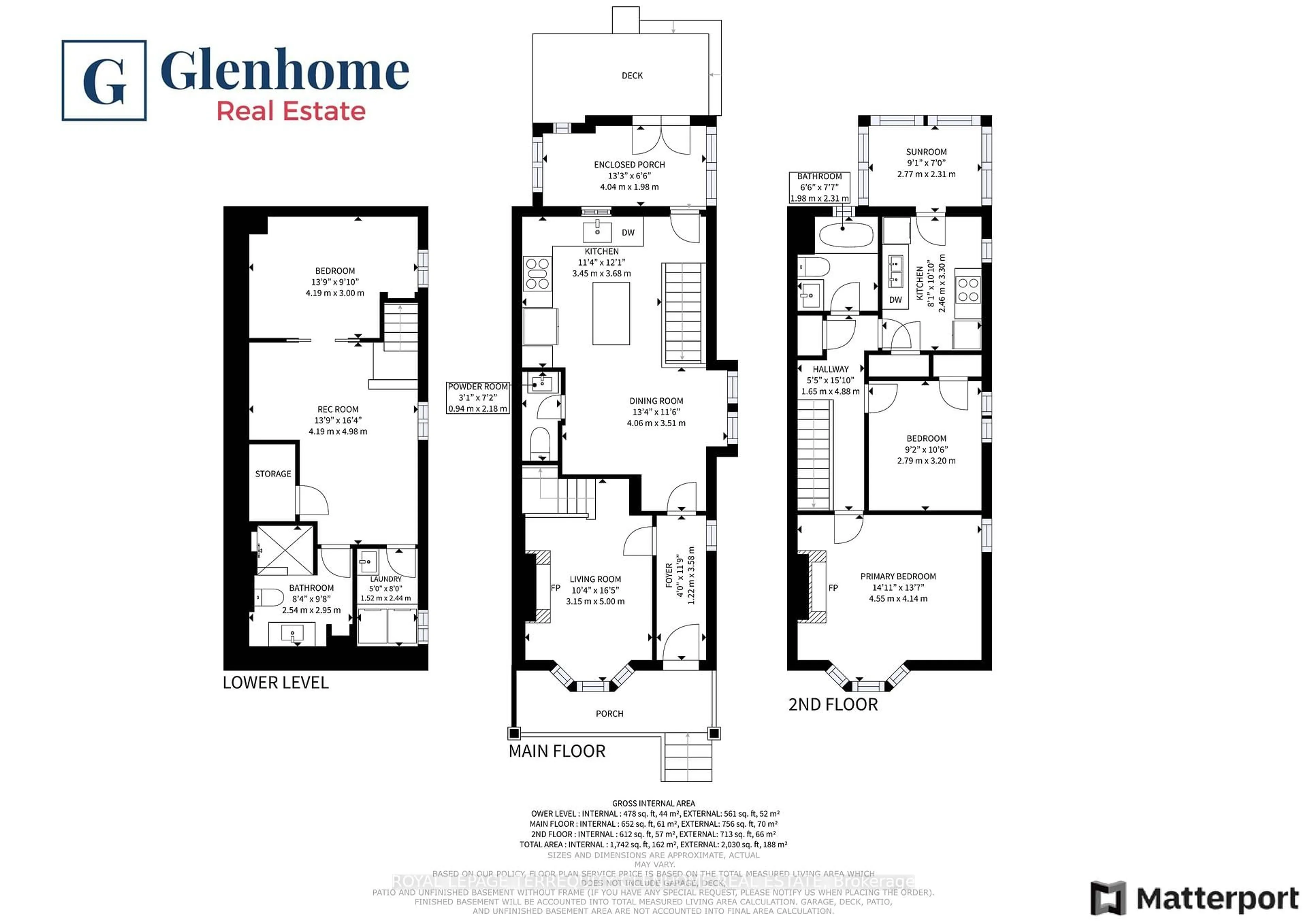 Floor plan for 140 Monarch Park Ave, Toronto Ontario M4J 4R4