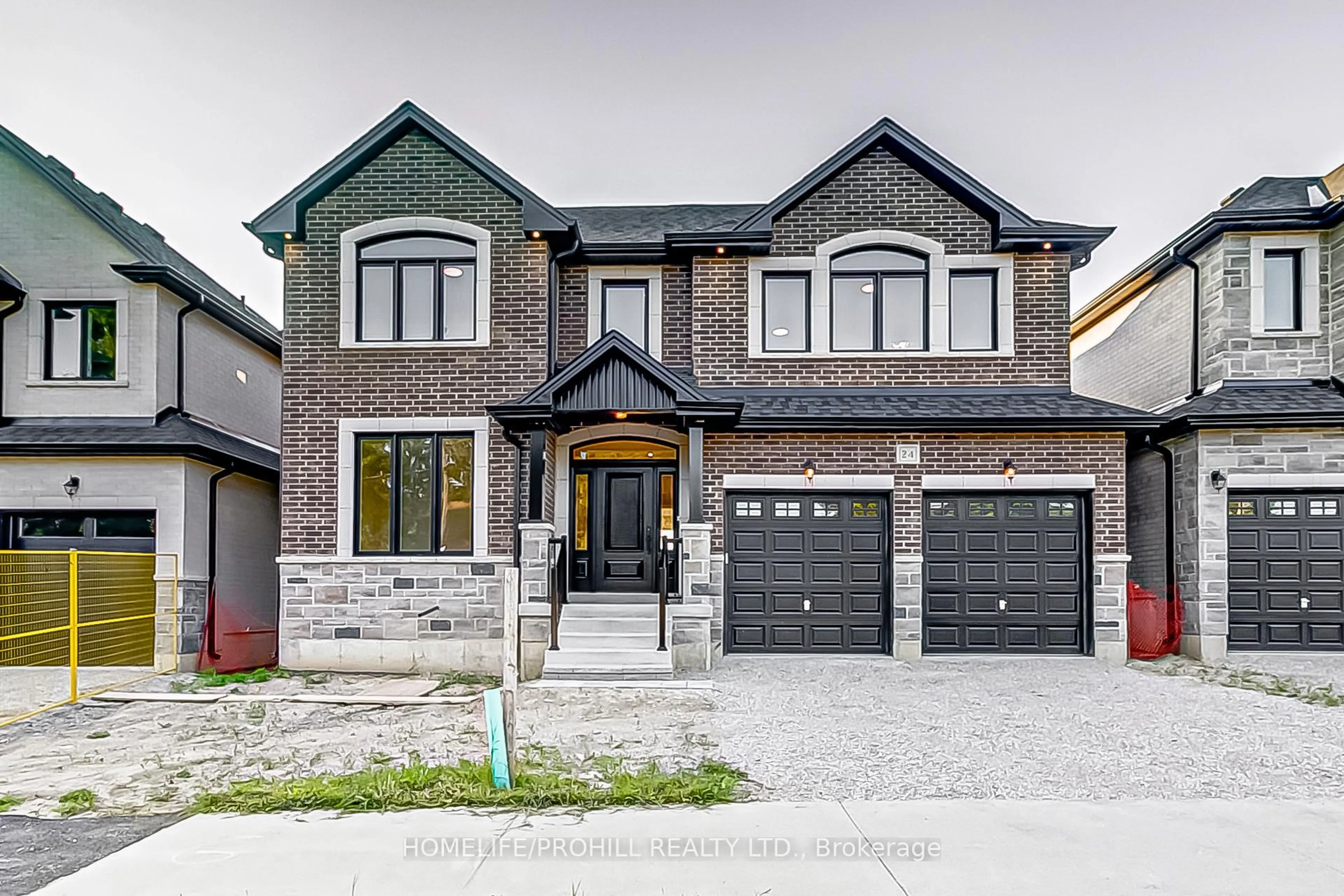 Home with brick exterior material, street for 24 Clemes Dr, Toronto Ontario M1C 0E6