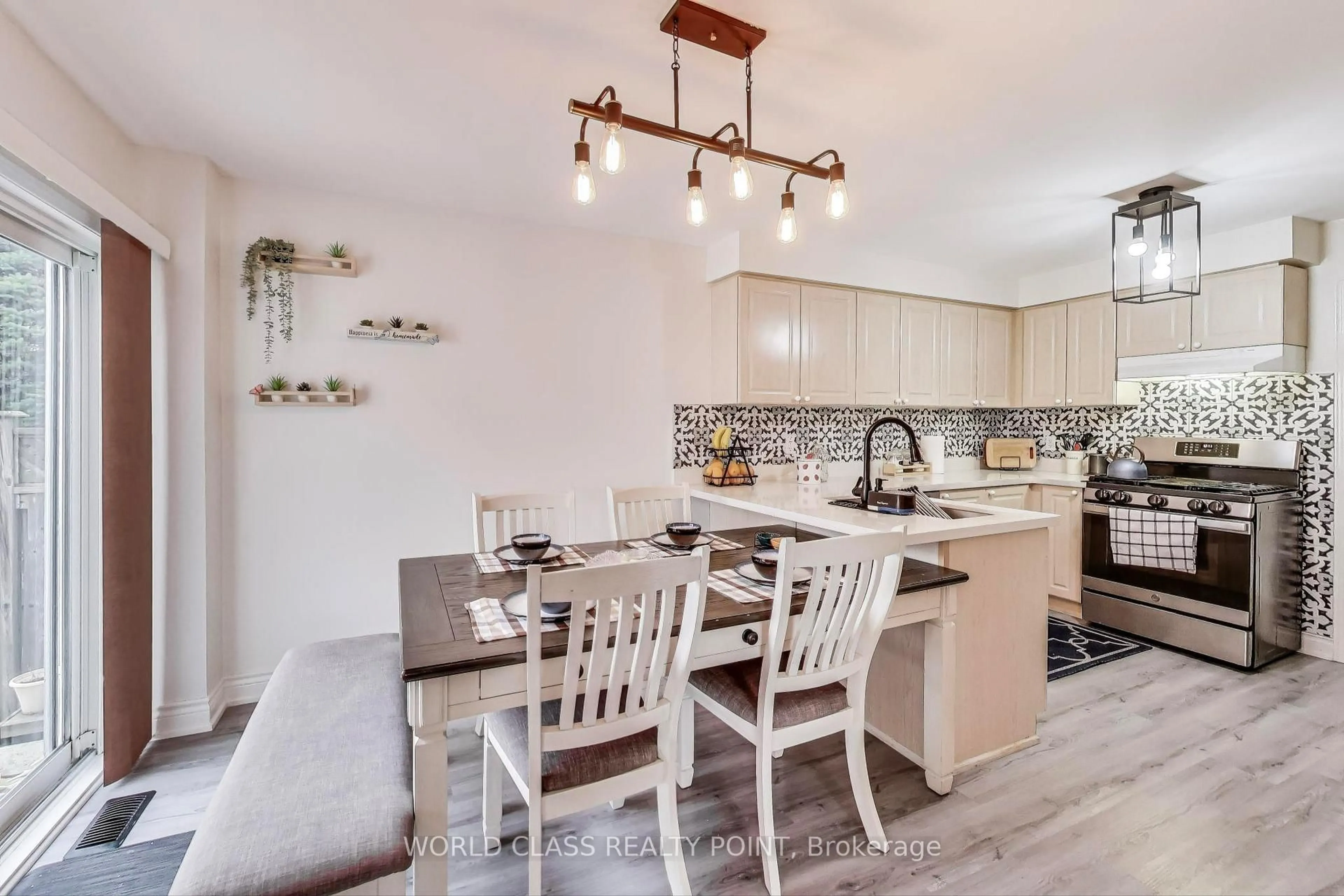 Open concept kitchen, unknown for 16 Melina Lane, Whitby Ontario L1M 2H8