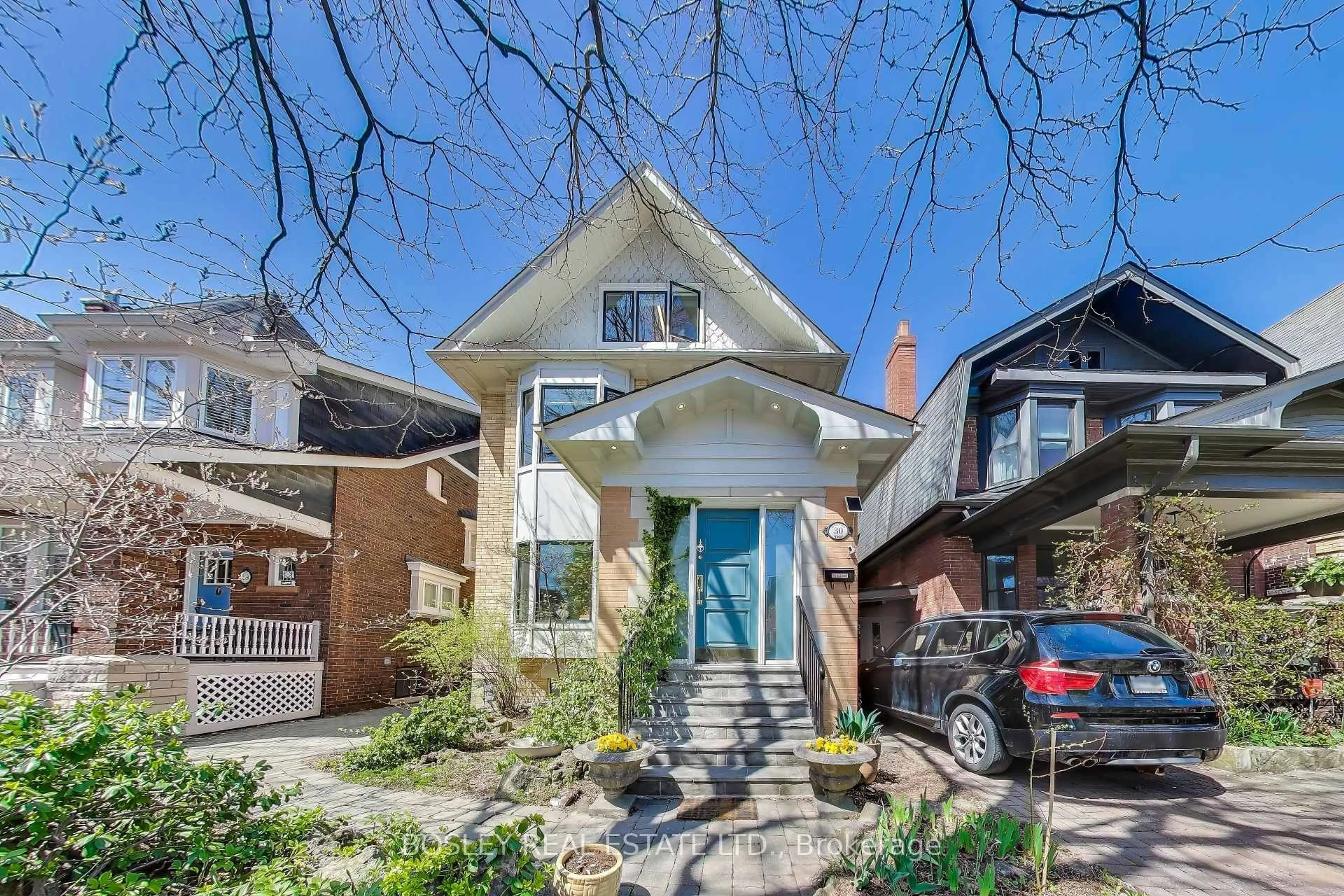 Home with brick exterior material, street for 30 Butternut St, Toronto Ontario M4K 1T7