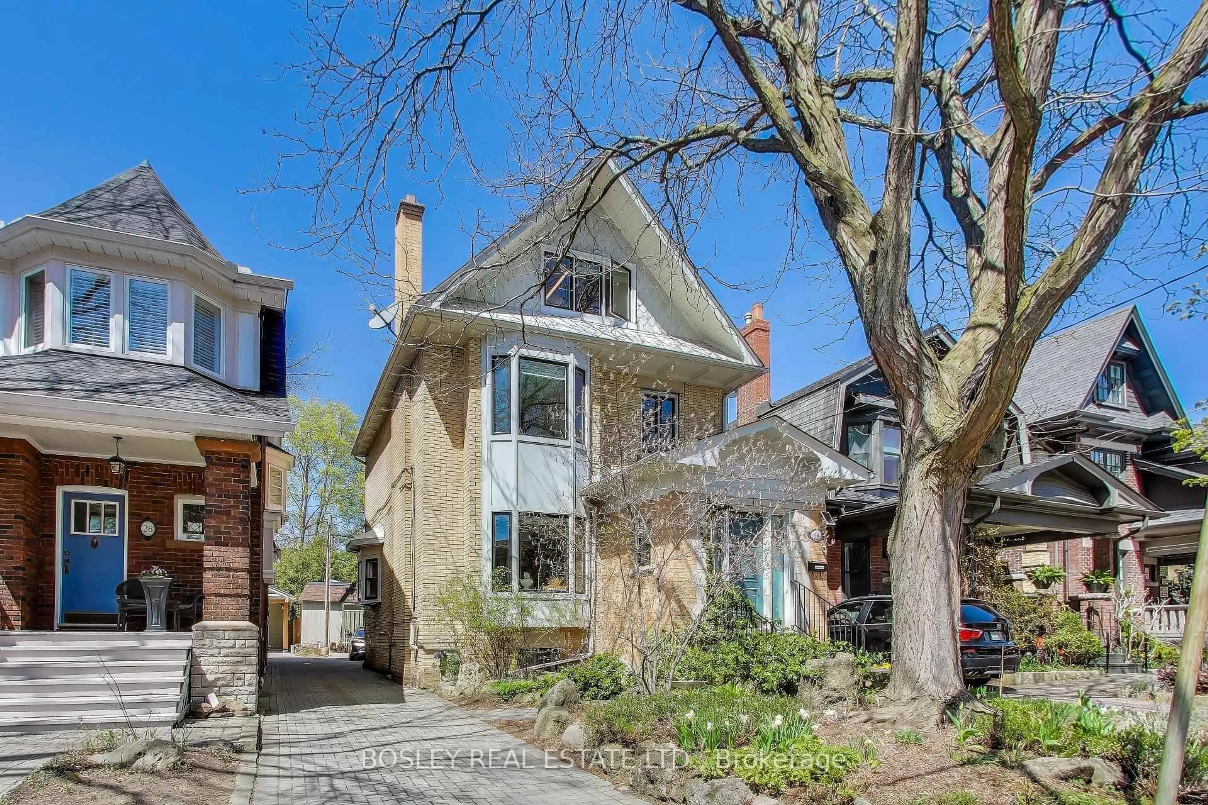 Home with brick exterior material, street for 30 Butternut St, Toronto Ontario M4K 1T7