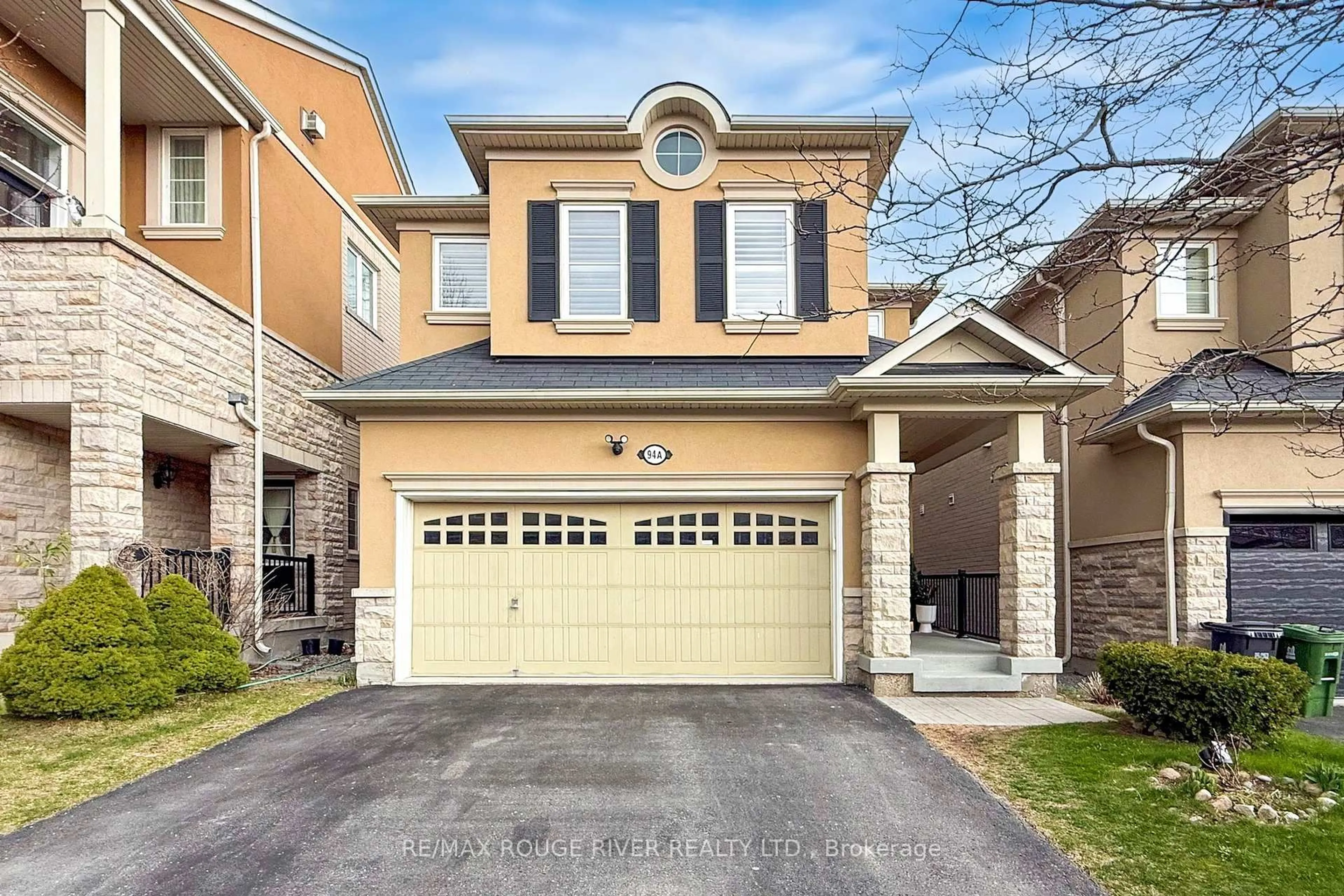 Home with brick exterior material, street for 94 A PORTWINE Dr, Toronto Ontario M1C 0C9