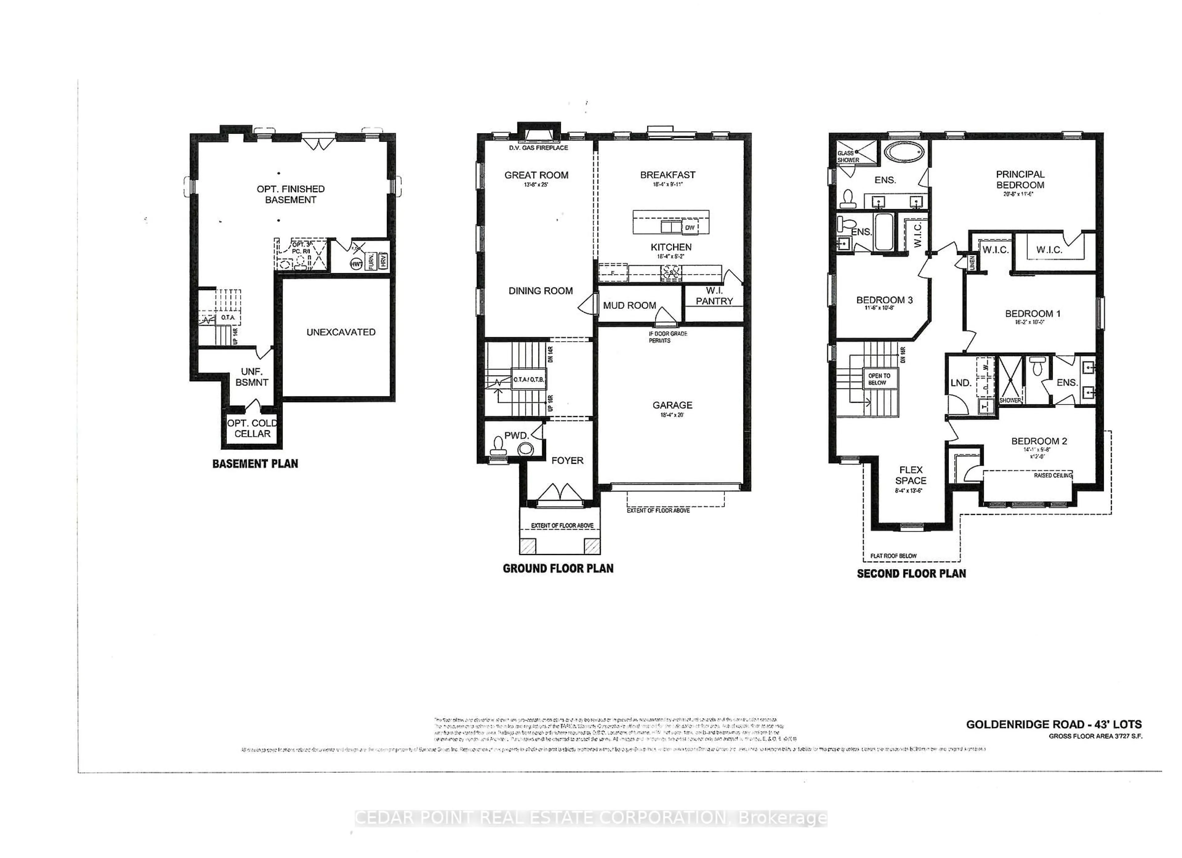 Floor plan for 1610 Goldenridge Rd, Pickering Ontario L1V 0E1