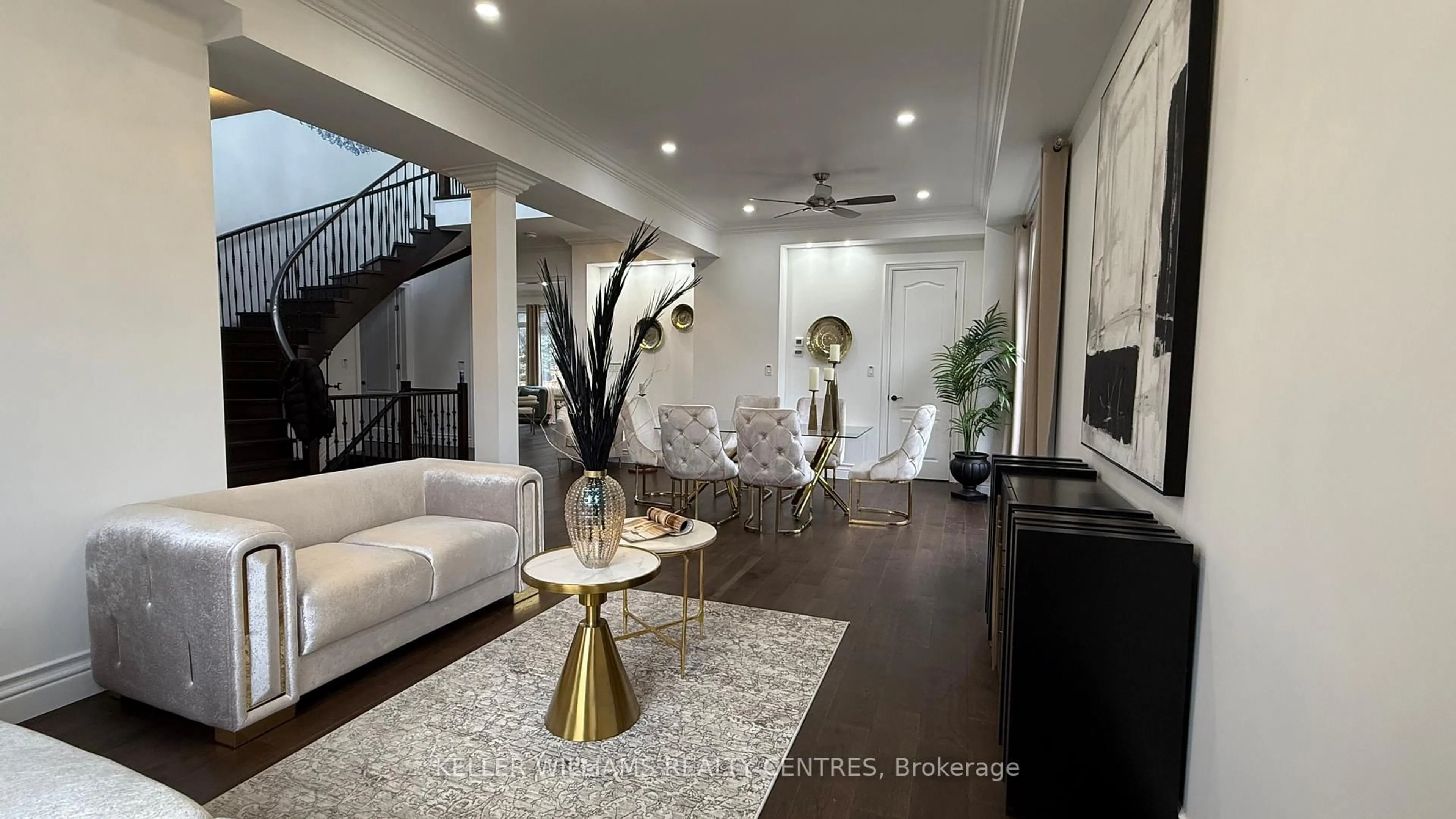 Living room with furniture, unknown for 121 Earlton Rd, Toronto Ontario M1T 2R8