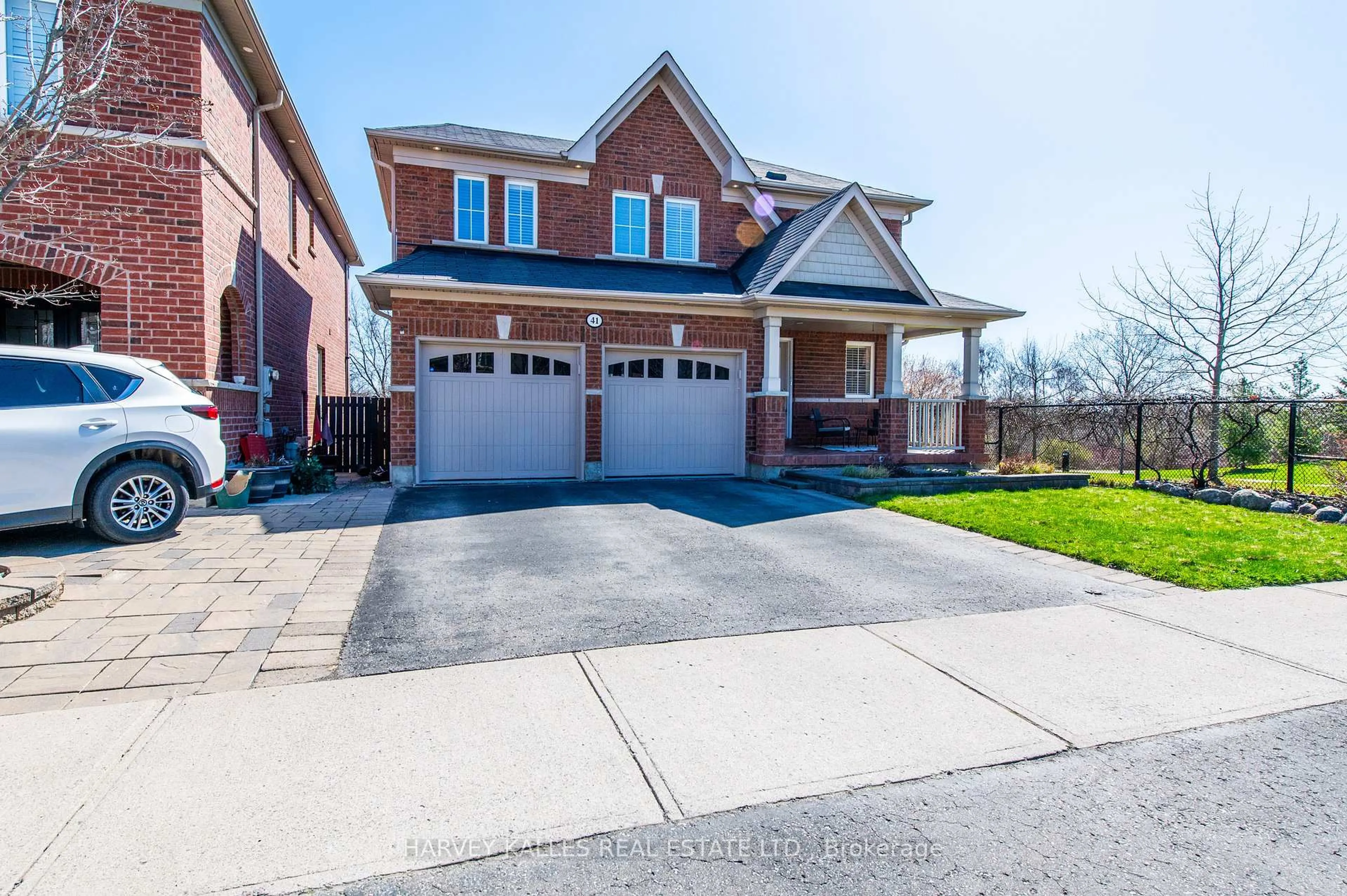 Home with brick exterior material, street for 41 Galea Dr, Ajax Ontario L1Z 0J7