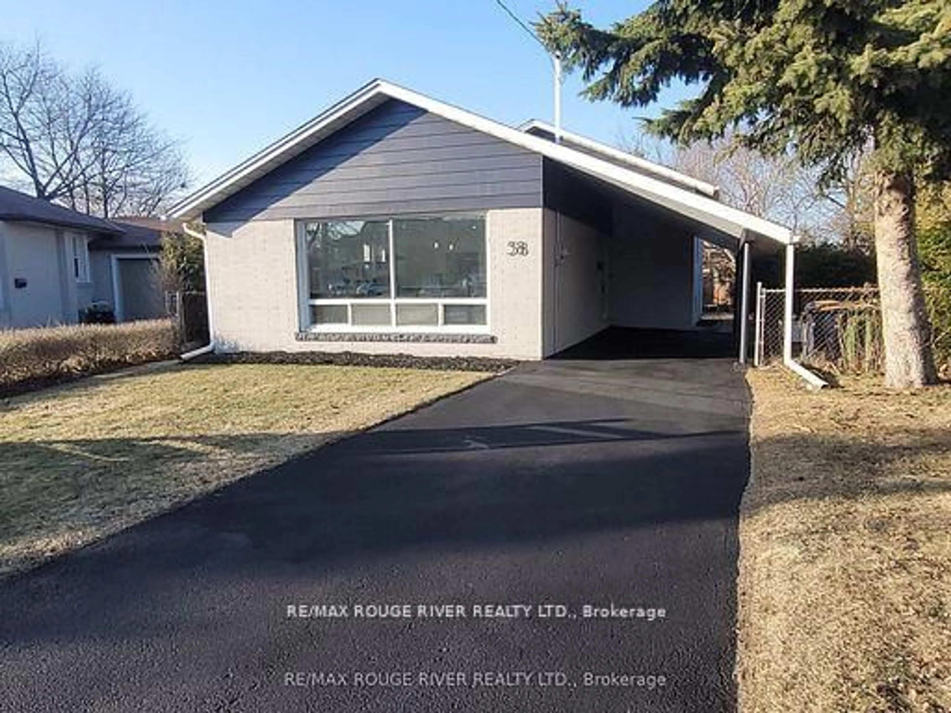 Home with vinyl exterior material, street for 58 Flintridge Rd, Toronto Ontario M1P 1C3