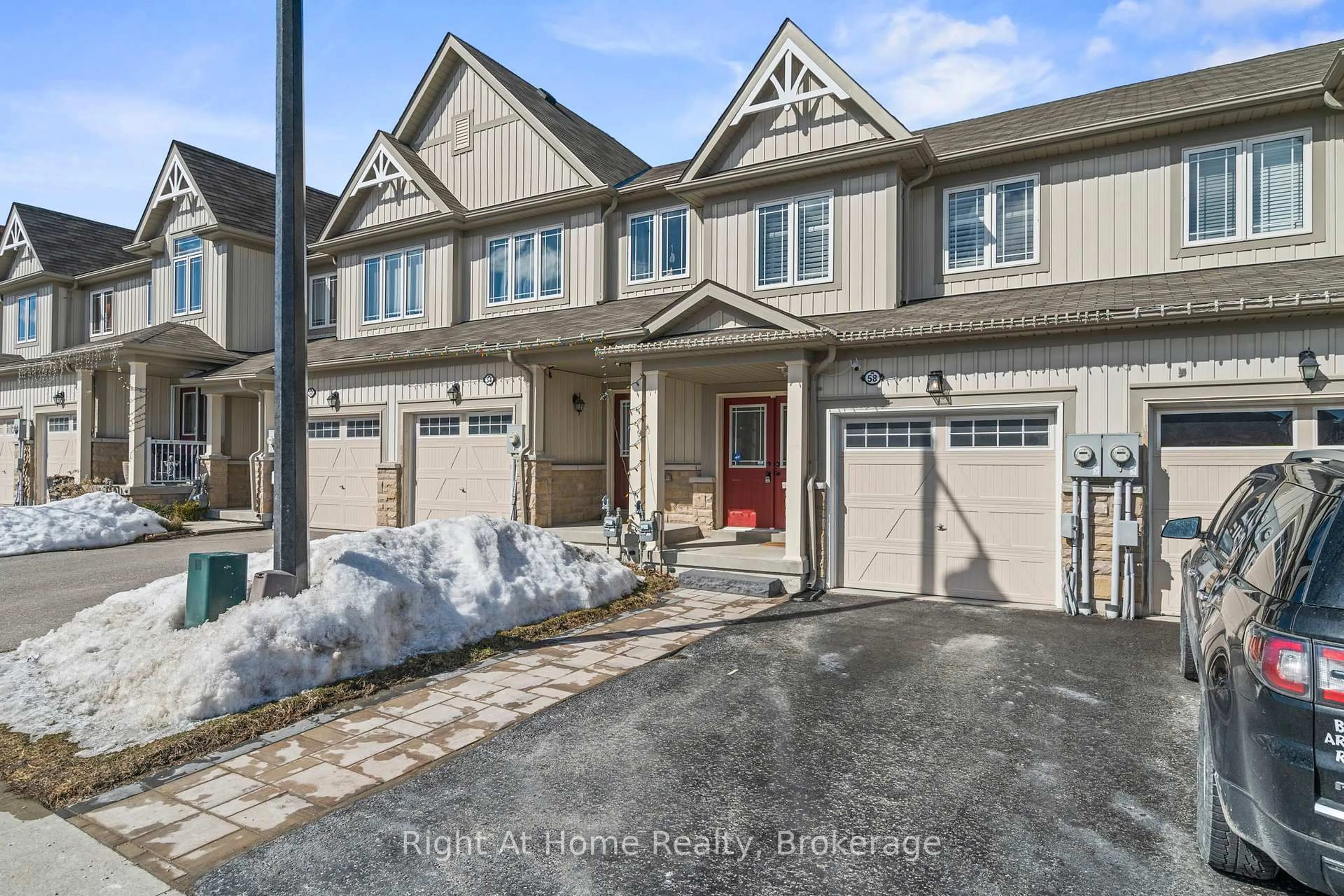Home with brick exterior material, street for 58 Autumn Harvest Rd, Clarington Ontario L1C 0K7