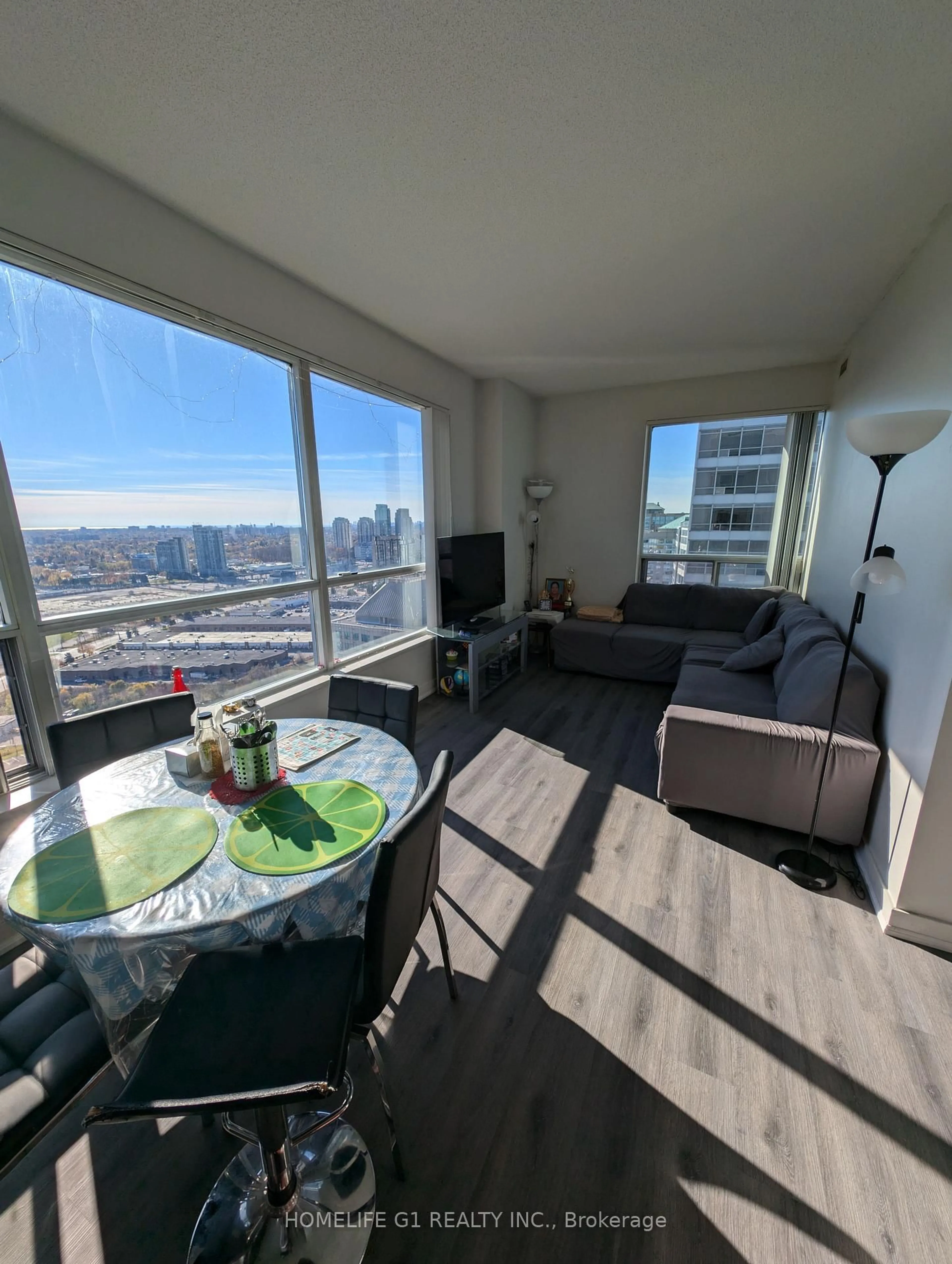 Living room with furniture, unknown for 38 Lee Centre Dr #PH-103, Toronto Ontario M1H 3J7