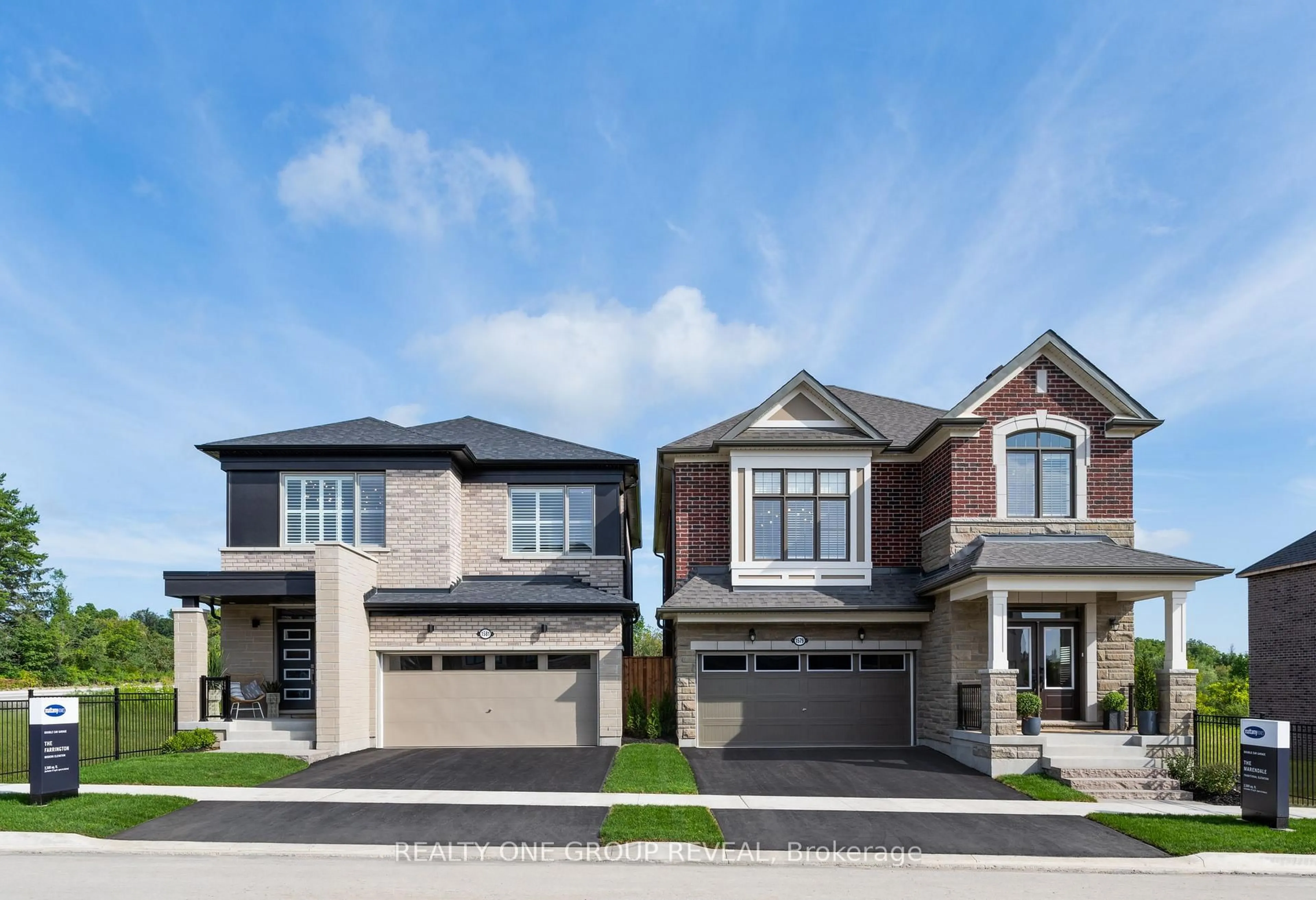 Home with brick exterior material, street for 1579 Scarlett Tr, Pickering Ontario L1X 0N9