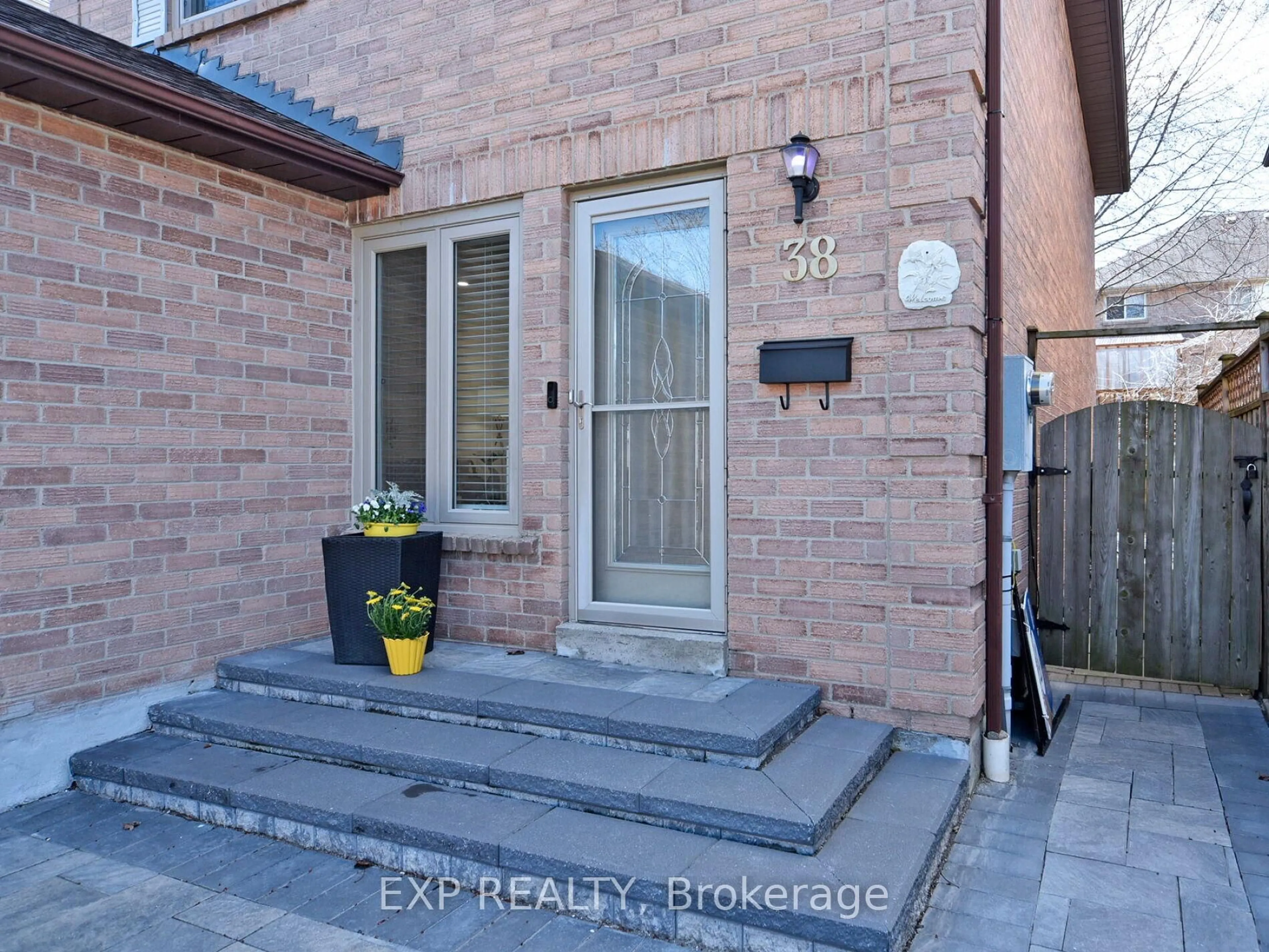 Home with brick exterior material, street for 38 Deverill Cres, Ajax Ontario L1T 1S7