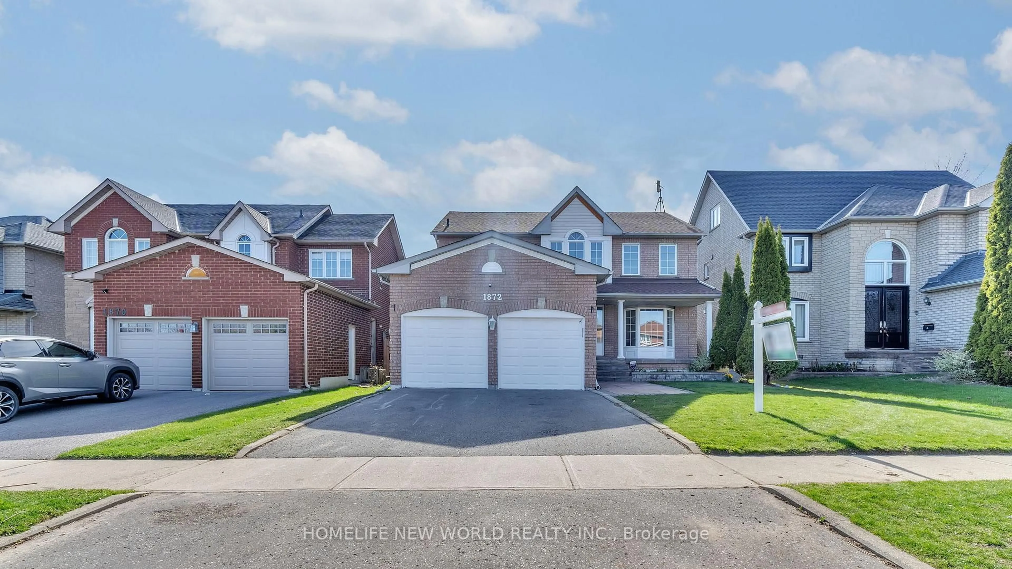 Home with brick exterior material, street for 1872 Rosebank Rd, Pickering Ontario L1V 6Y2