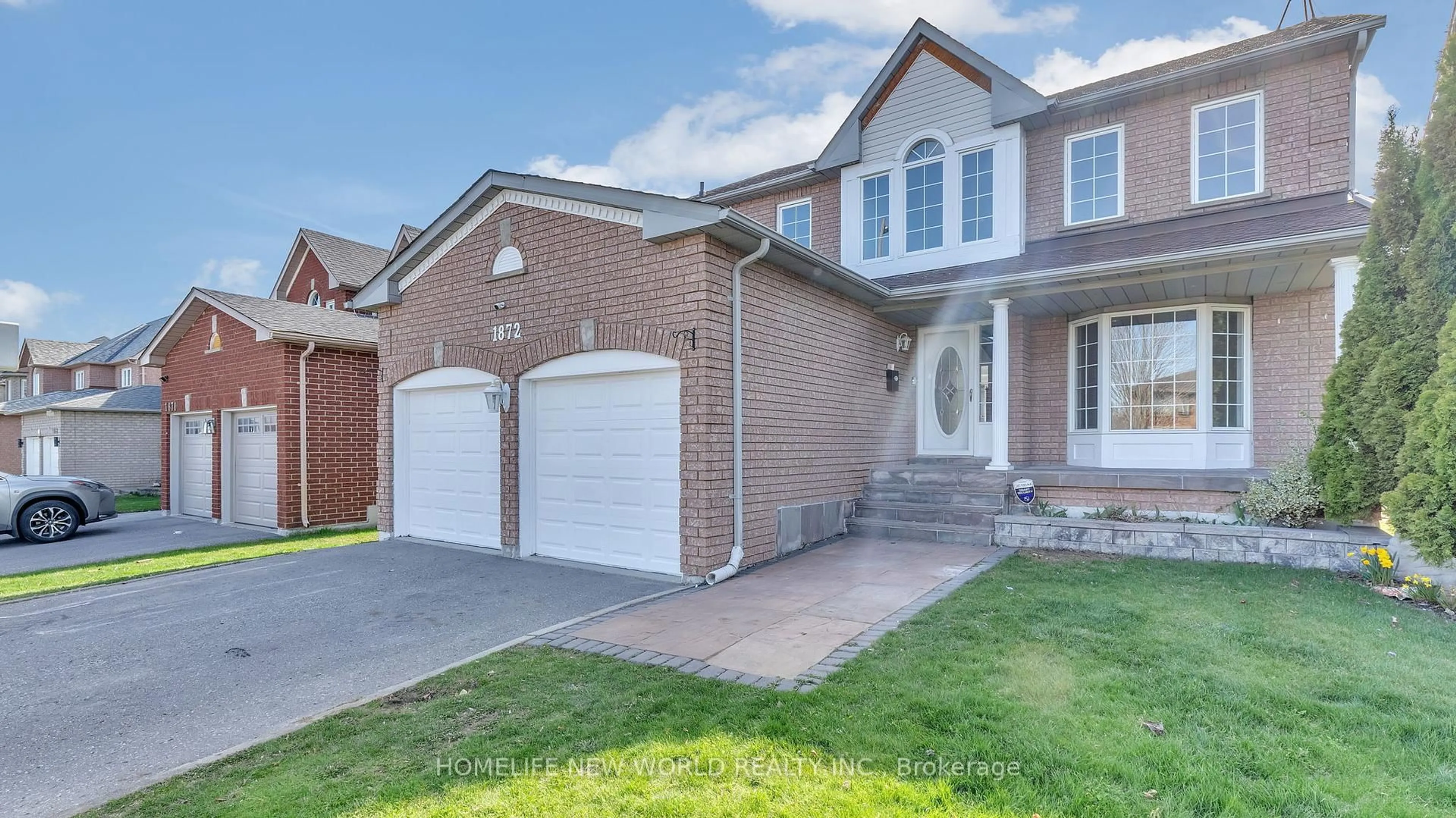 Home with brick exterior material, street for 1872 Rosebank Rd, Pickering Ontario L1V 6Y2