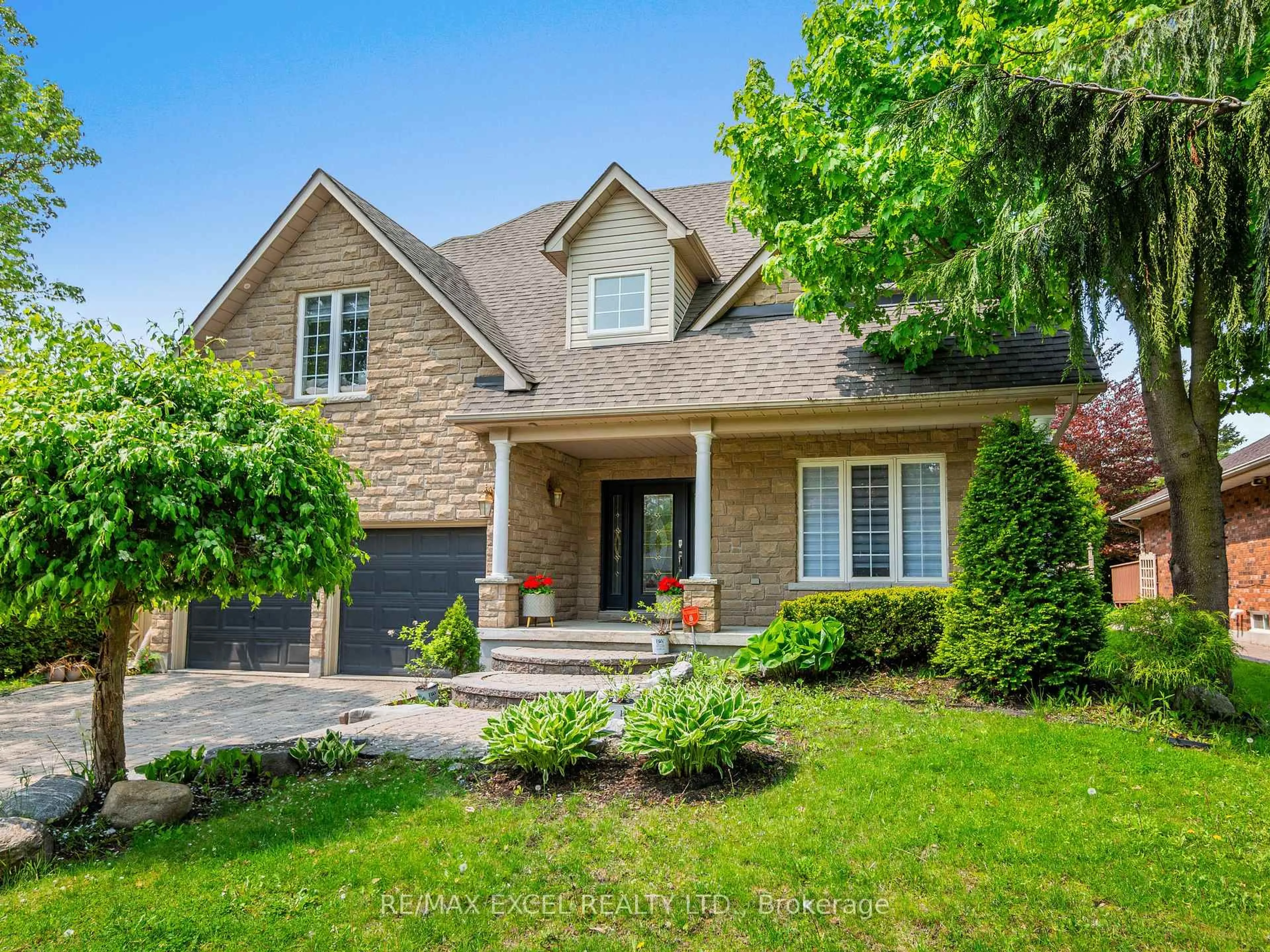 Home with brick exterior material, street for 143 Samac Tr, Oshawa Ontario L1G 7V9