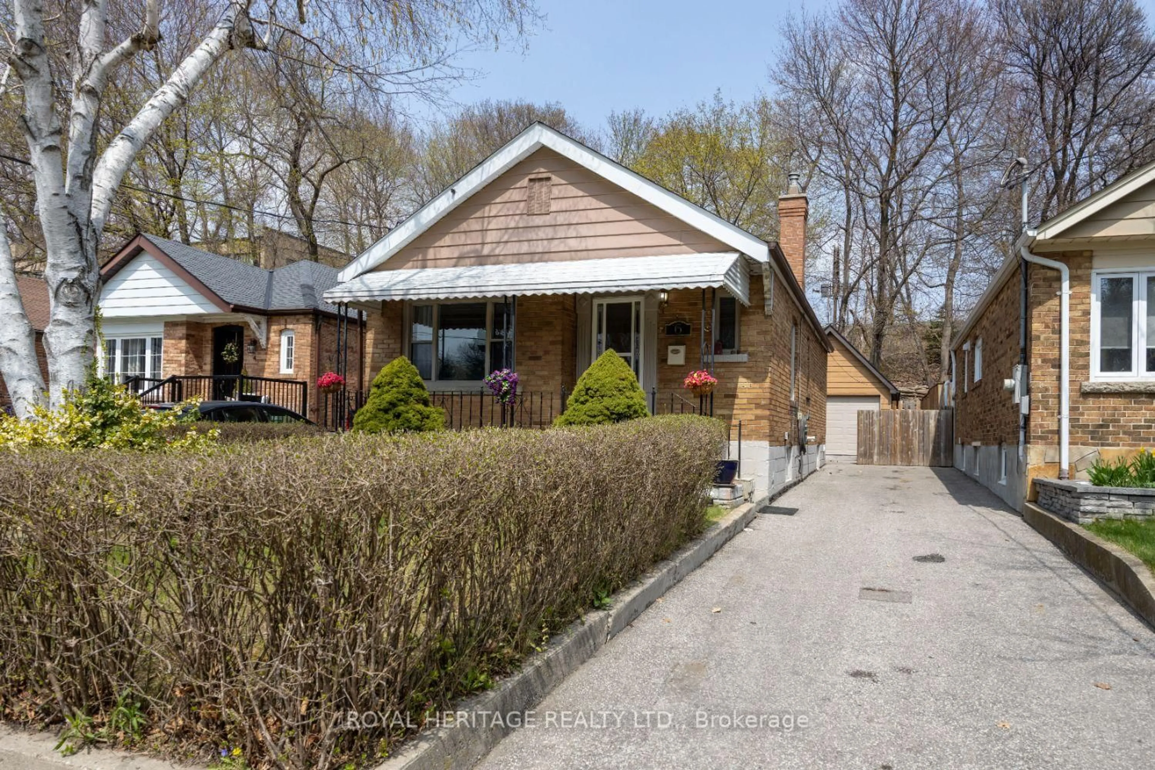 Home with brick exterior material, street for 6 Rhydwen Ave, Toronto Ontario M1N 2E1