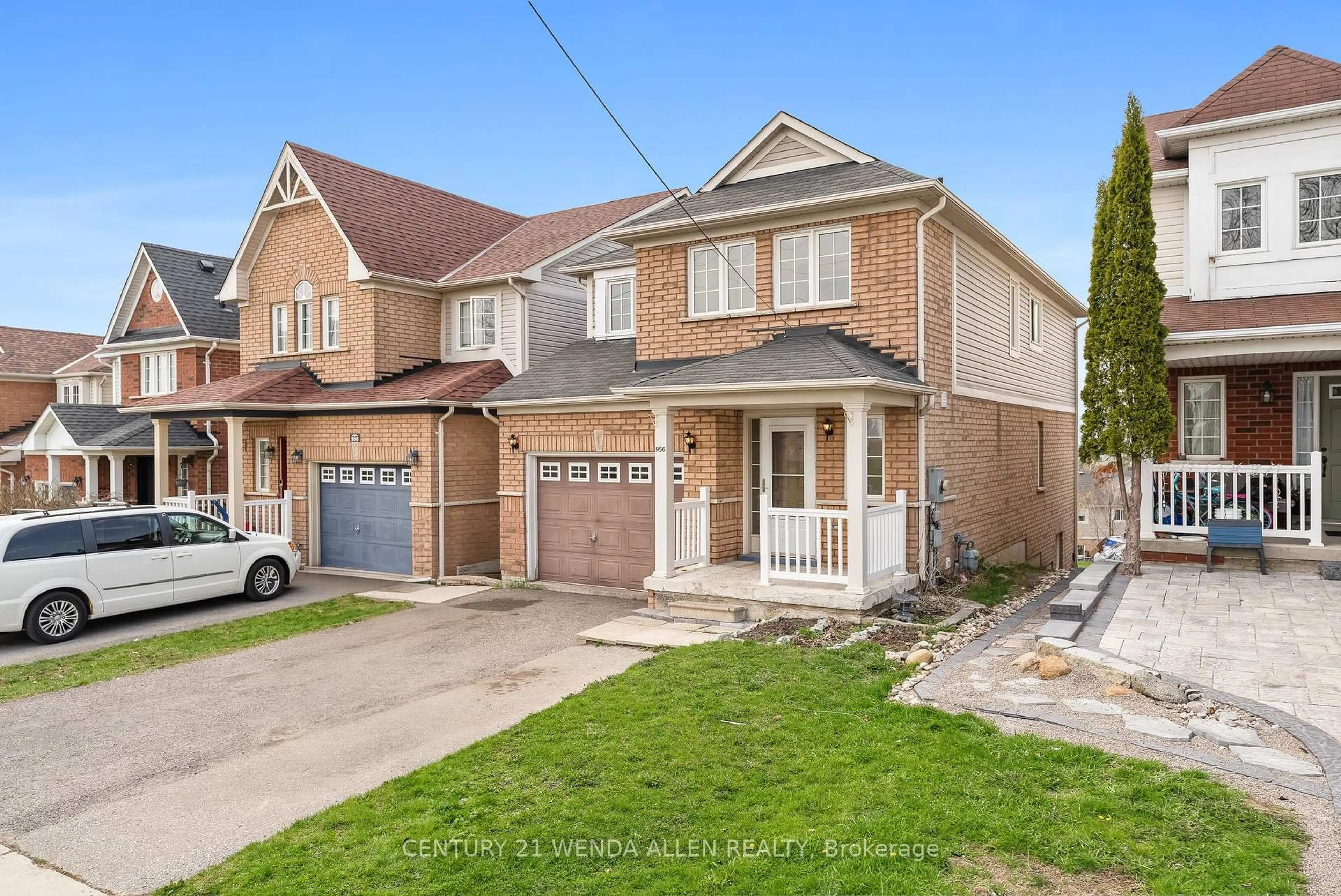 Home with brick exterior material, street for 956 Townline Rd, Oshawa Ontario L1H 0A4