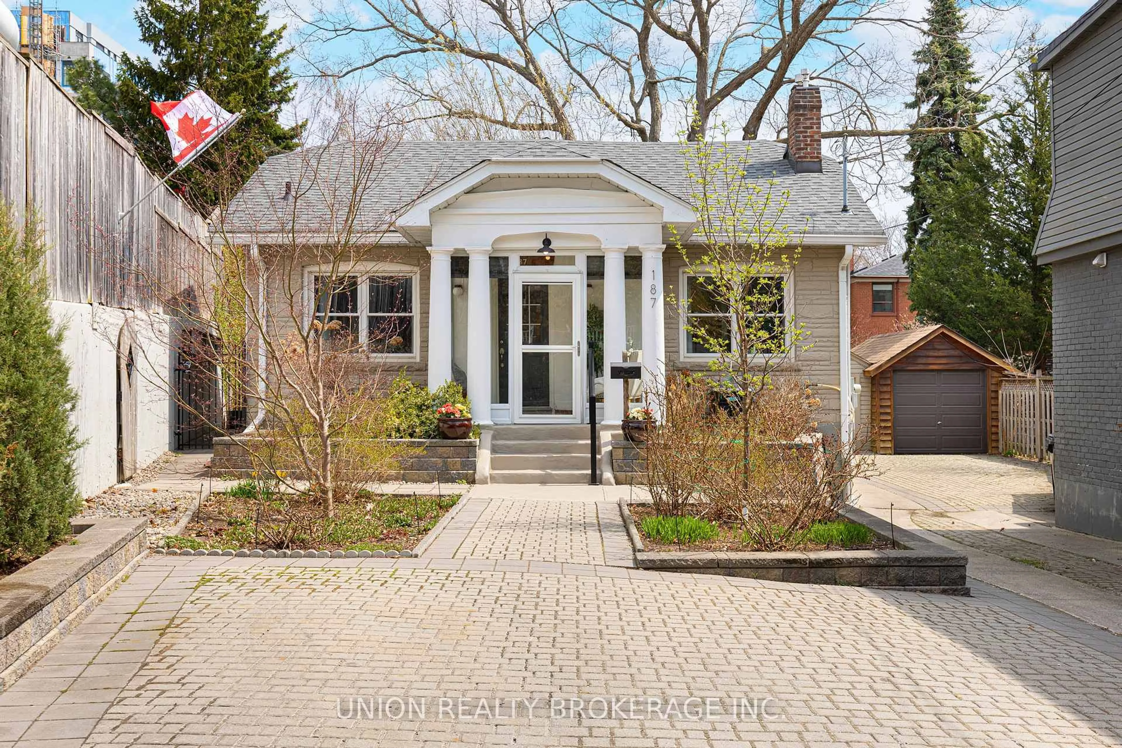 Home with brick exterior material, street for 187 Blantyre Ave, Toronto Ontario M1N 2R6