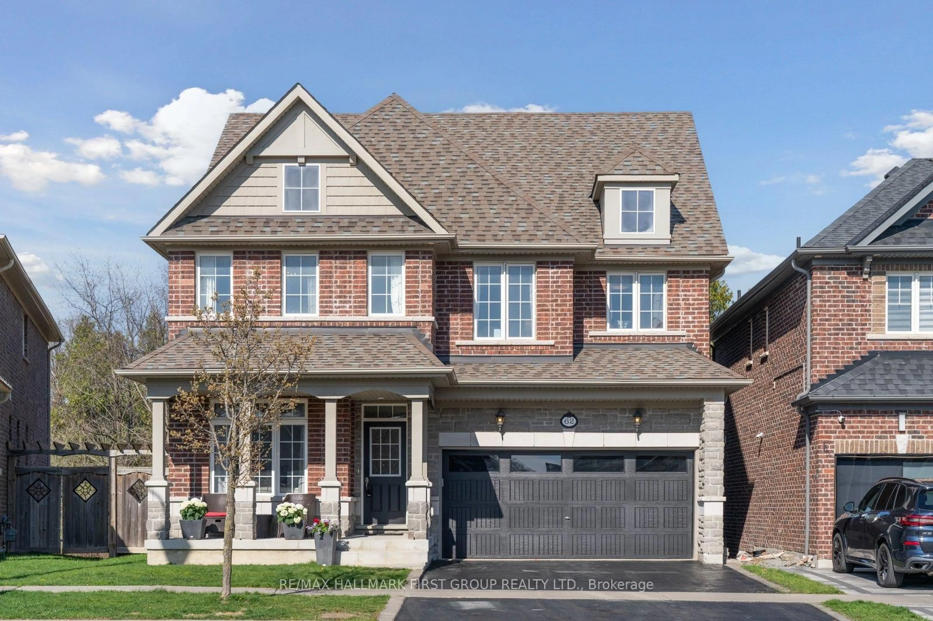 Home with brick exterior material, street for 62 Bignell Cres, Ajax Ontario L1Z 0P6