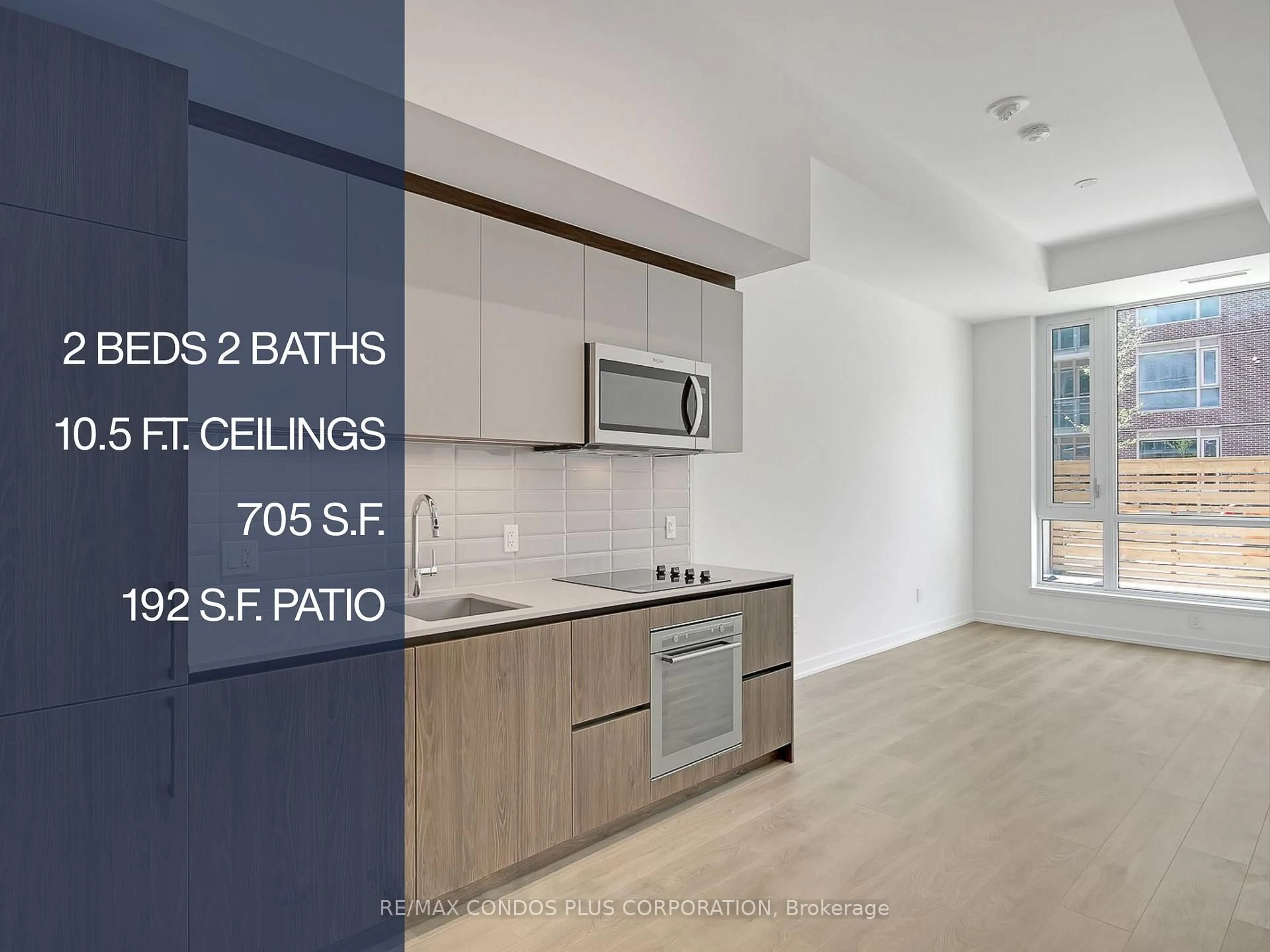 Open concept kitchen, unknown for 150 Logan Ave #121, Toronto Ontario M4M 0E4