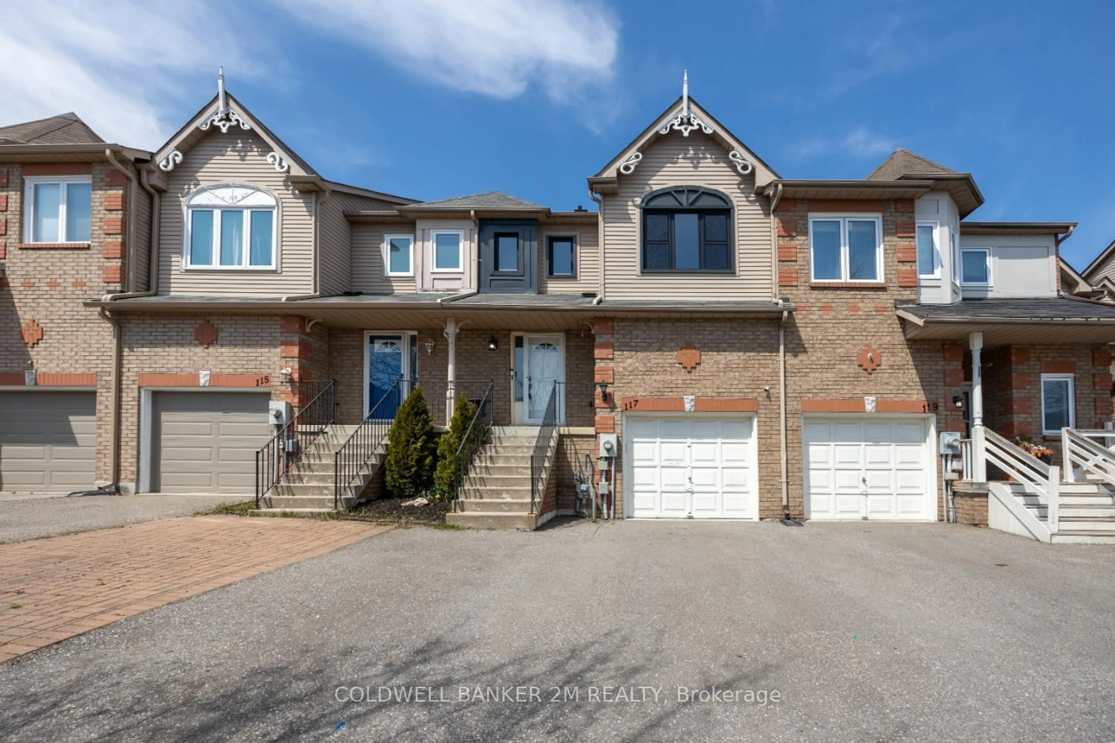 Home with brick exterior material, street for 117 Trewin Lane, Clarington Ontario L1C 4X3