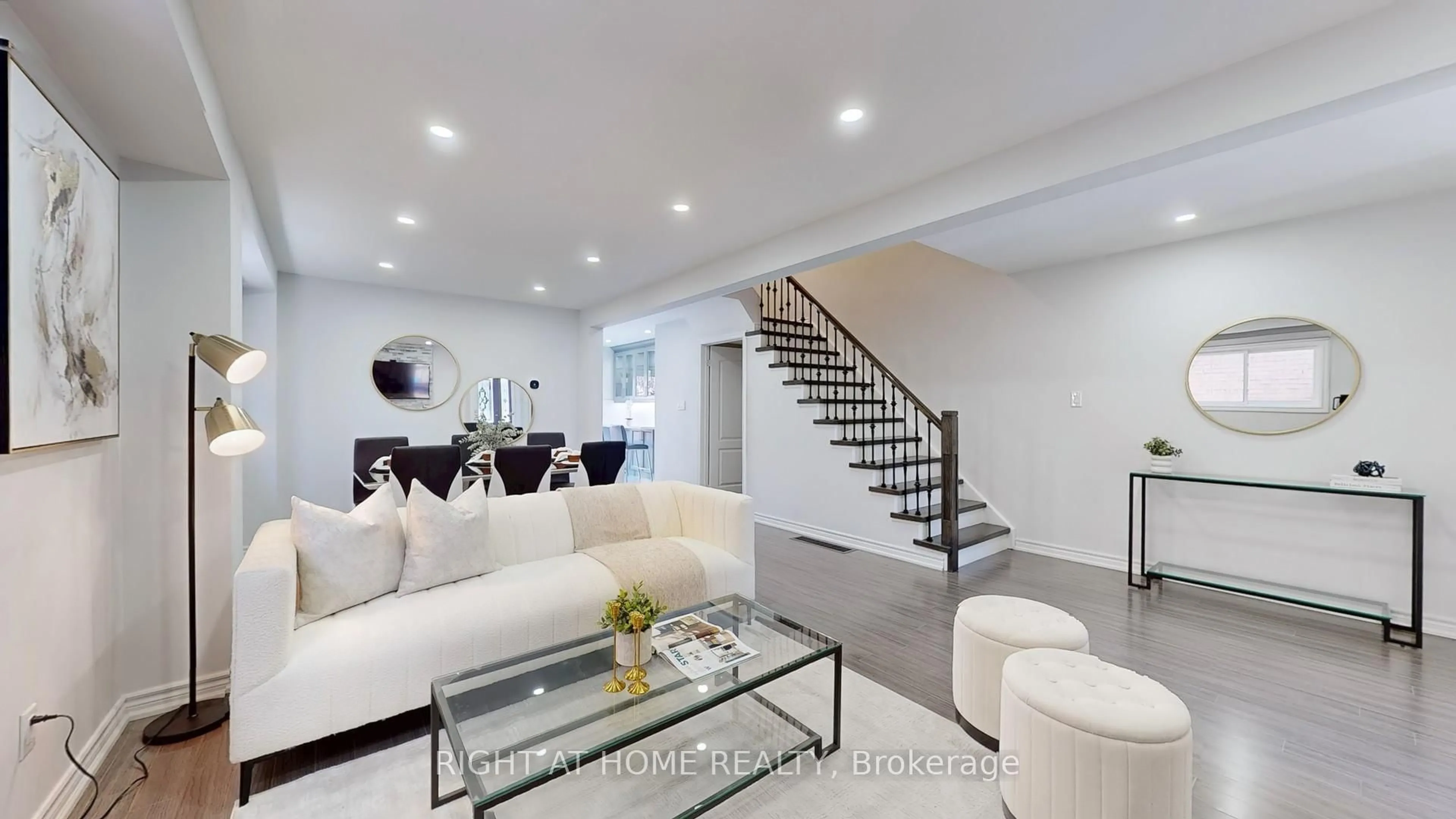 Living room with furniture, unknown for 38 Ponymill Dr, Toronto Ontario M1V 2Y1