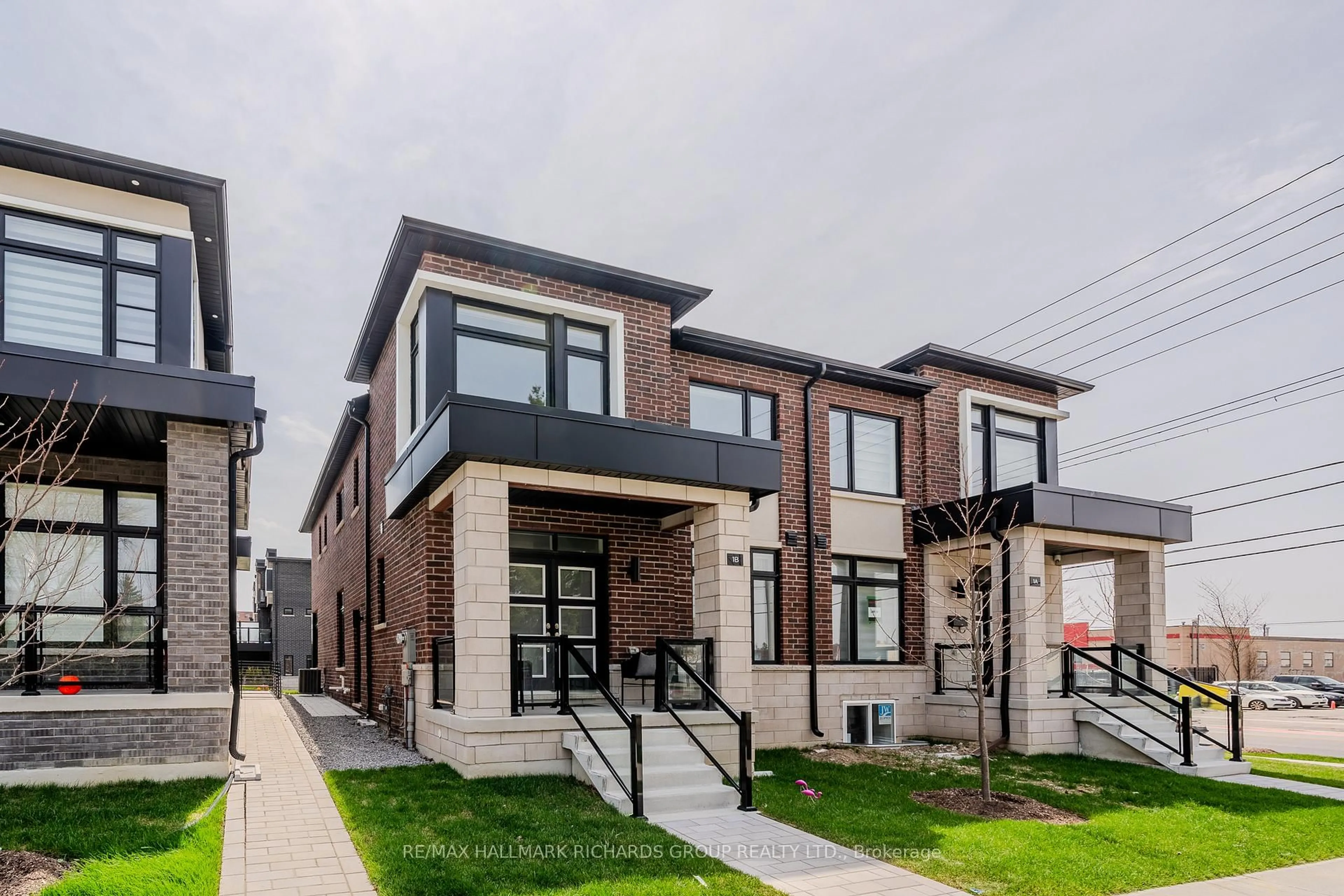 Home with brick exterior material, street for 1 B Norbury Cres, Toronto Ontario M1P 0G3