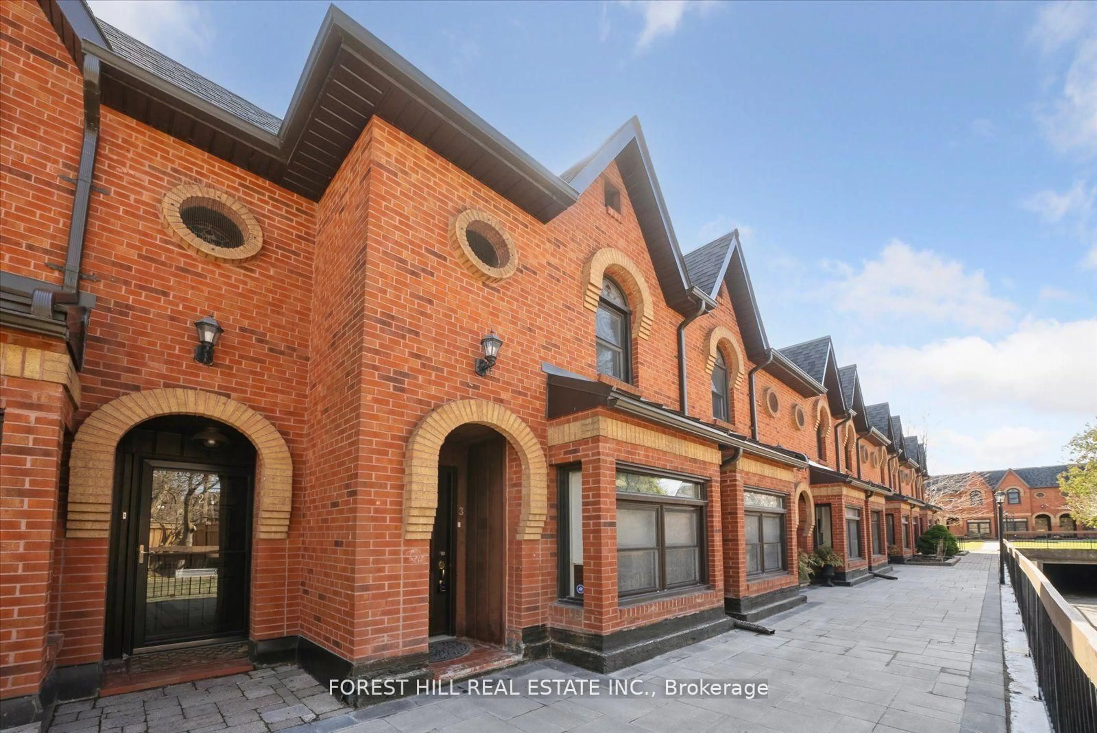 Home with brick exterior material, street for 10 Buller Ave #Th3, Toronto Ontario M4L 1C1