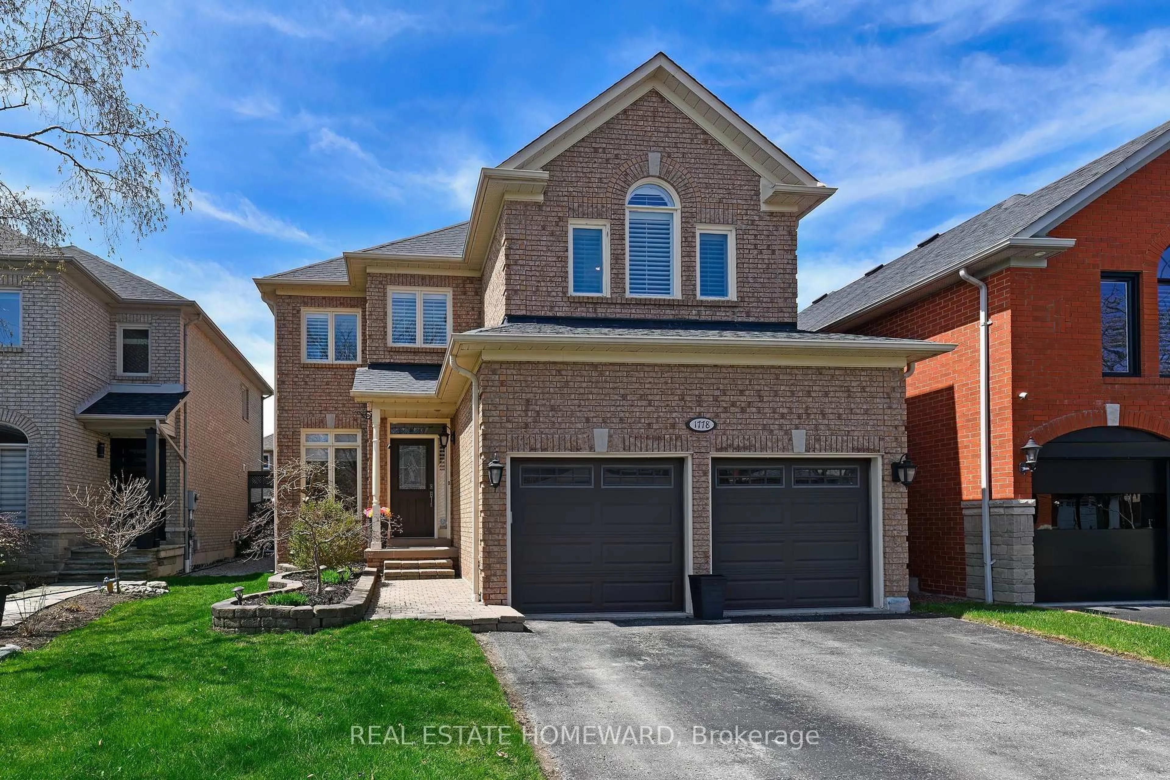 Home with brick exterior material, street for 1778 White Cedar Dr, Pickering Ontario L1V 6Z1