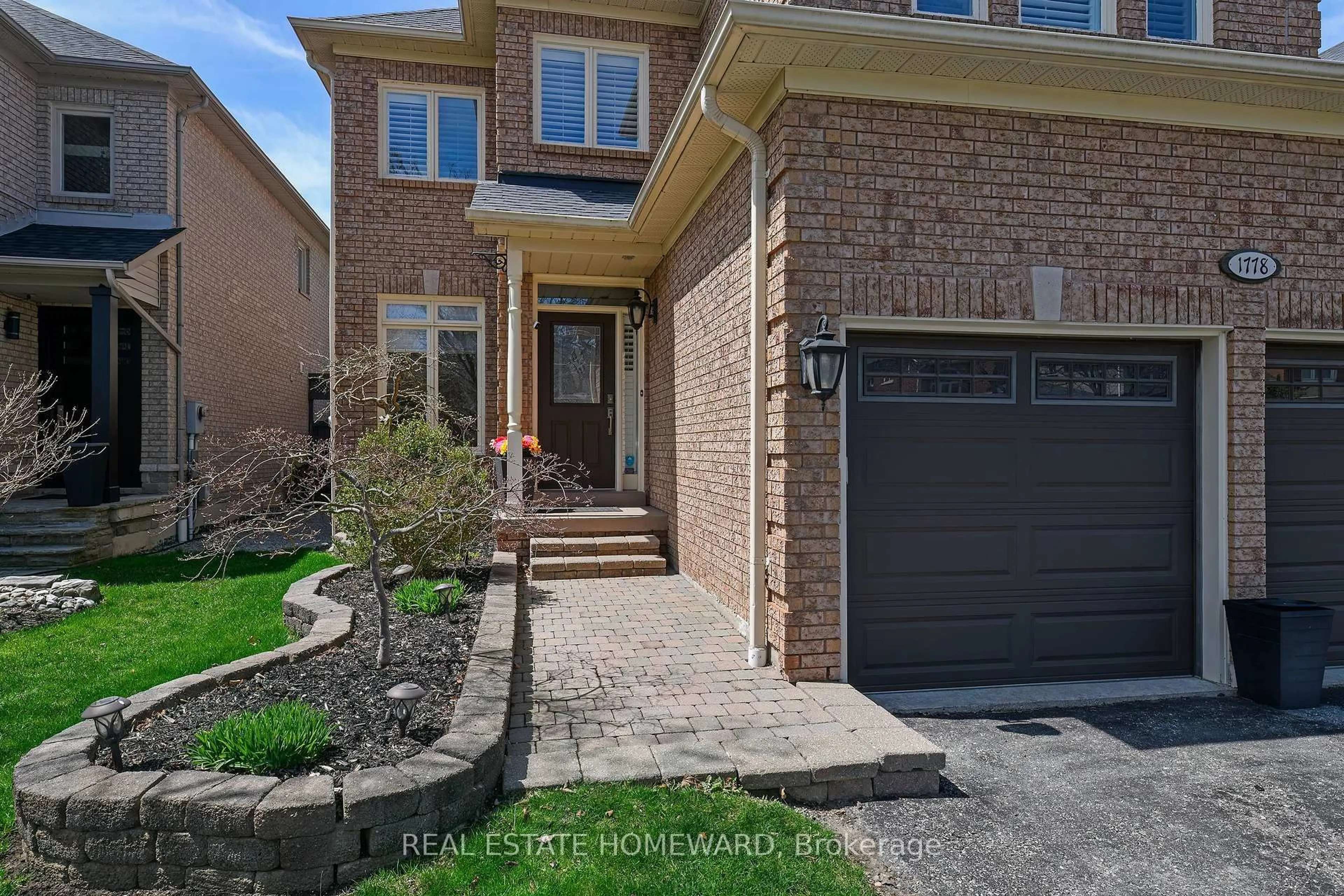Home with brick exterior material, street for 1778 White Cedar Dr, Pickering Ontario L1V 6Z1
